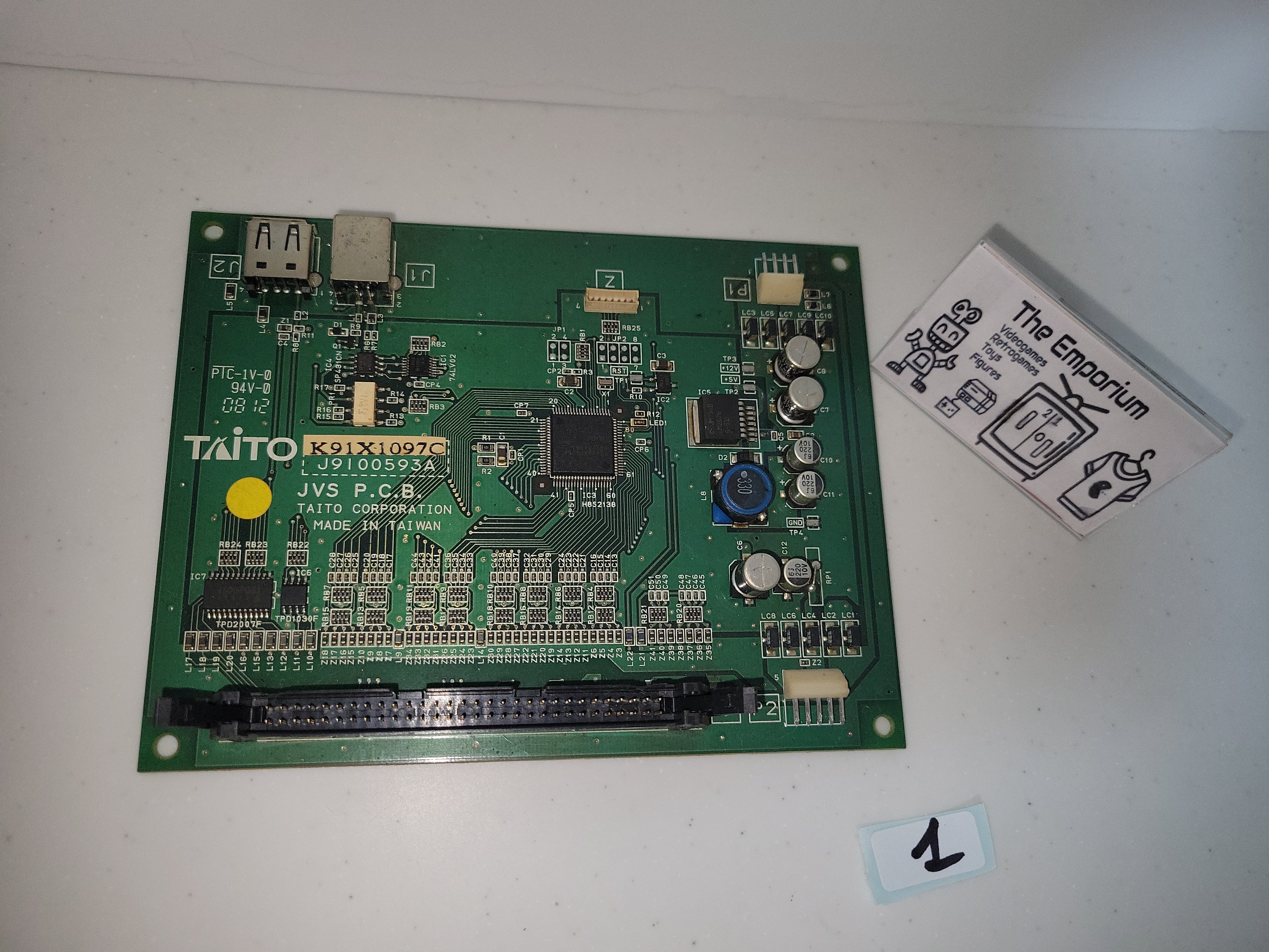 Taito k91x1097c JVS Board - Arcade Pcb Printed Circuit Board