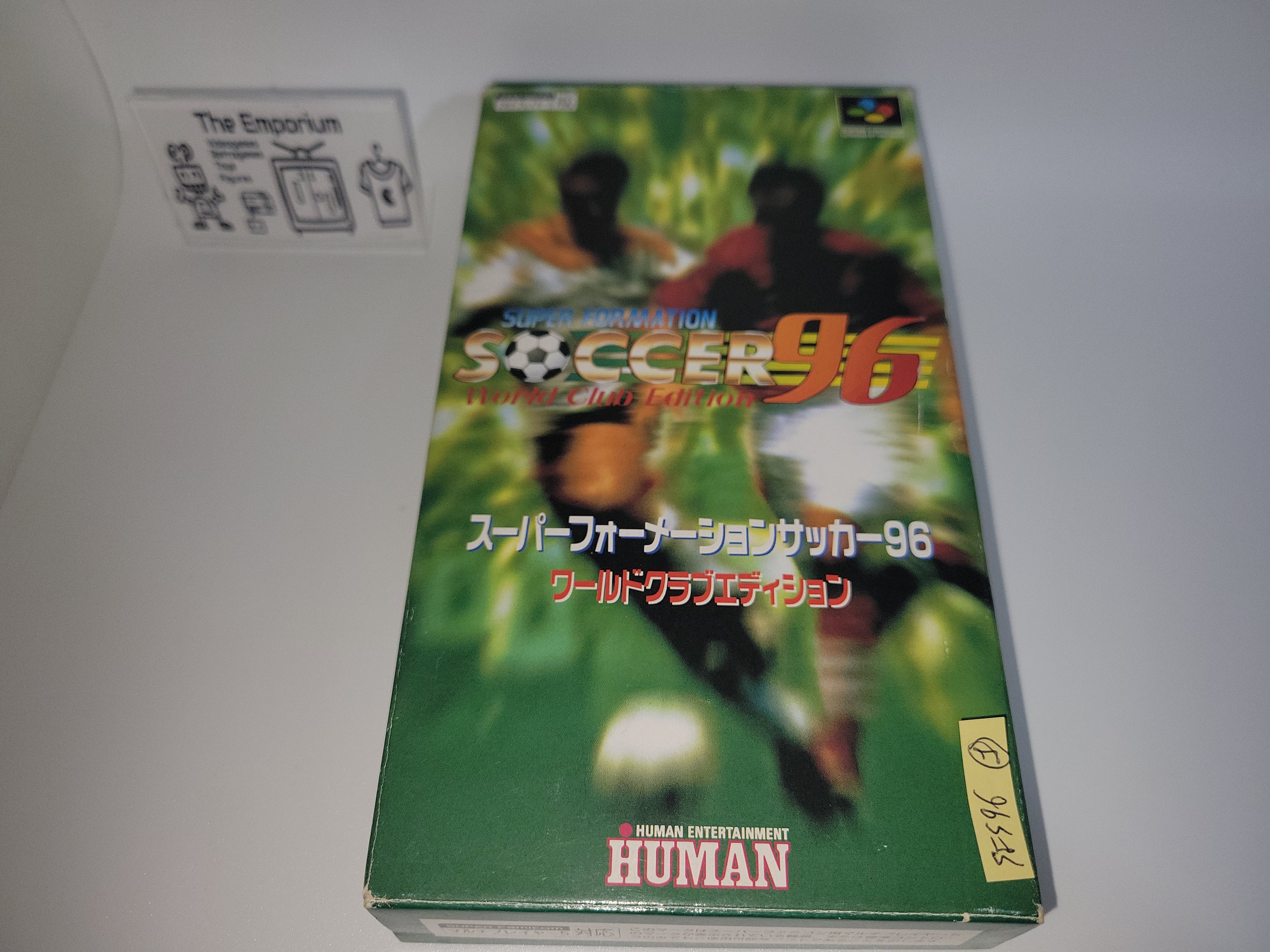 Super Formation Soccer 96: World Club Edition - Nintendo Sfc Super