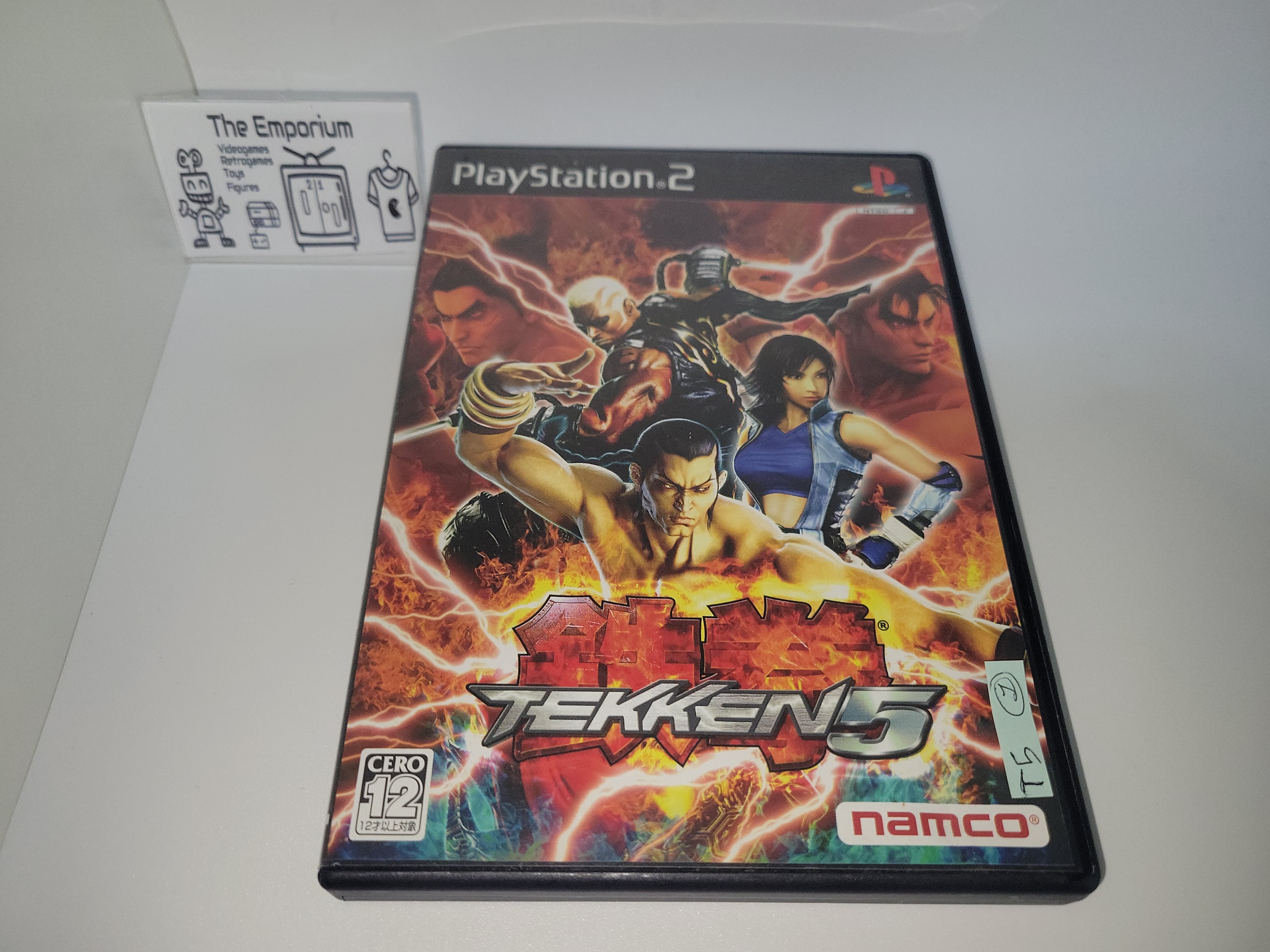 New!! PlayStation 2 PS2 TEKKEN 5 Namco Japan Game Soft SLPS25510 from Japan