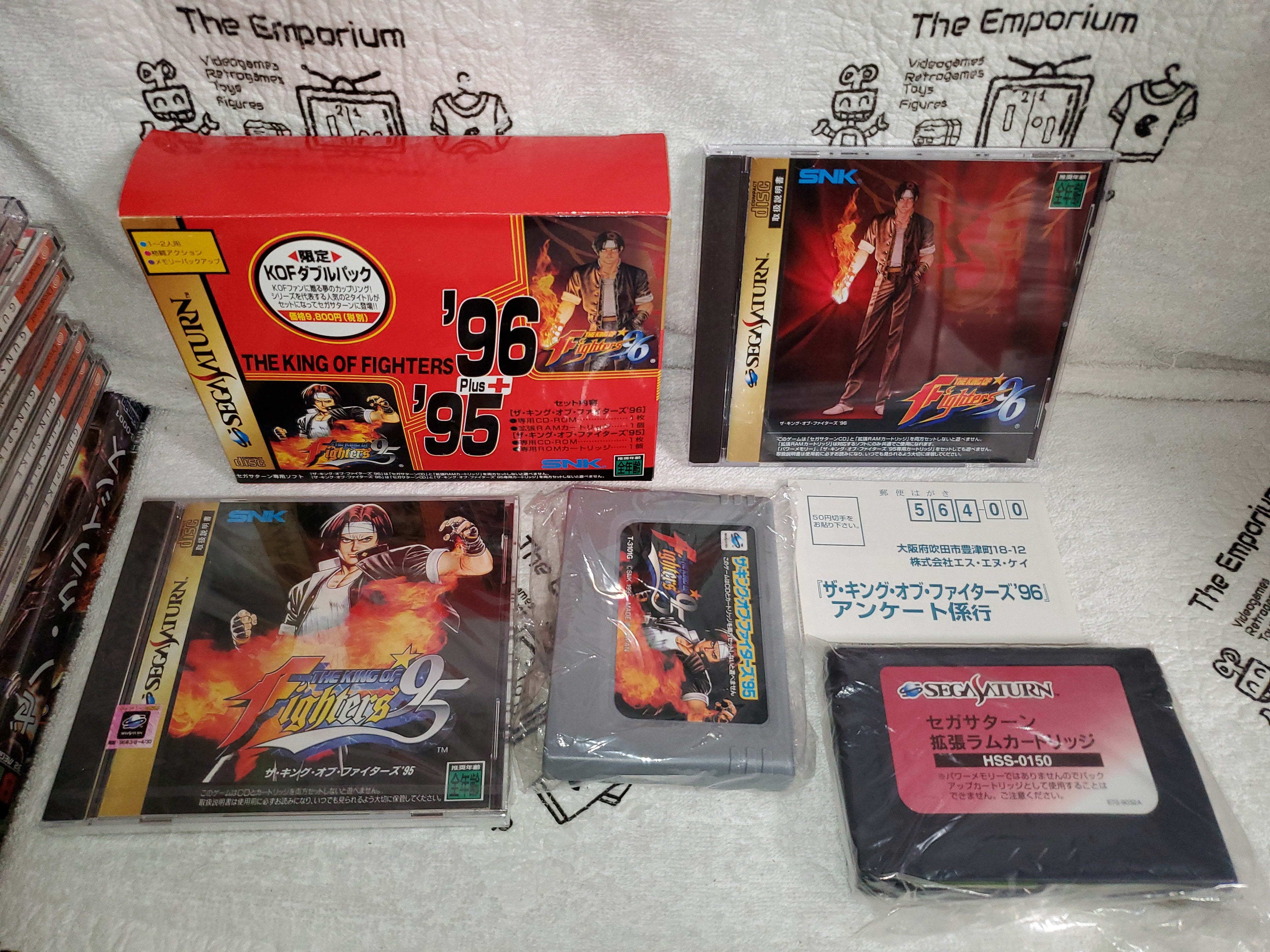 The King Of Fighters 97 with RAM (RAM Pack Version) - Sega Saturn Sega –  The Emporium RetroGames and Toys