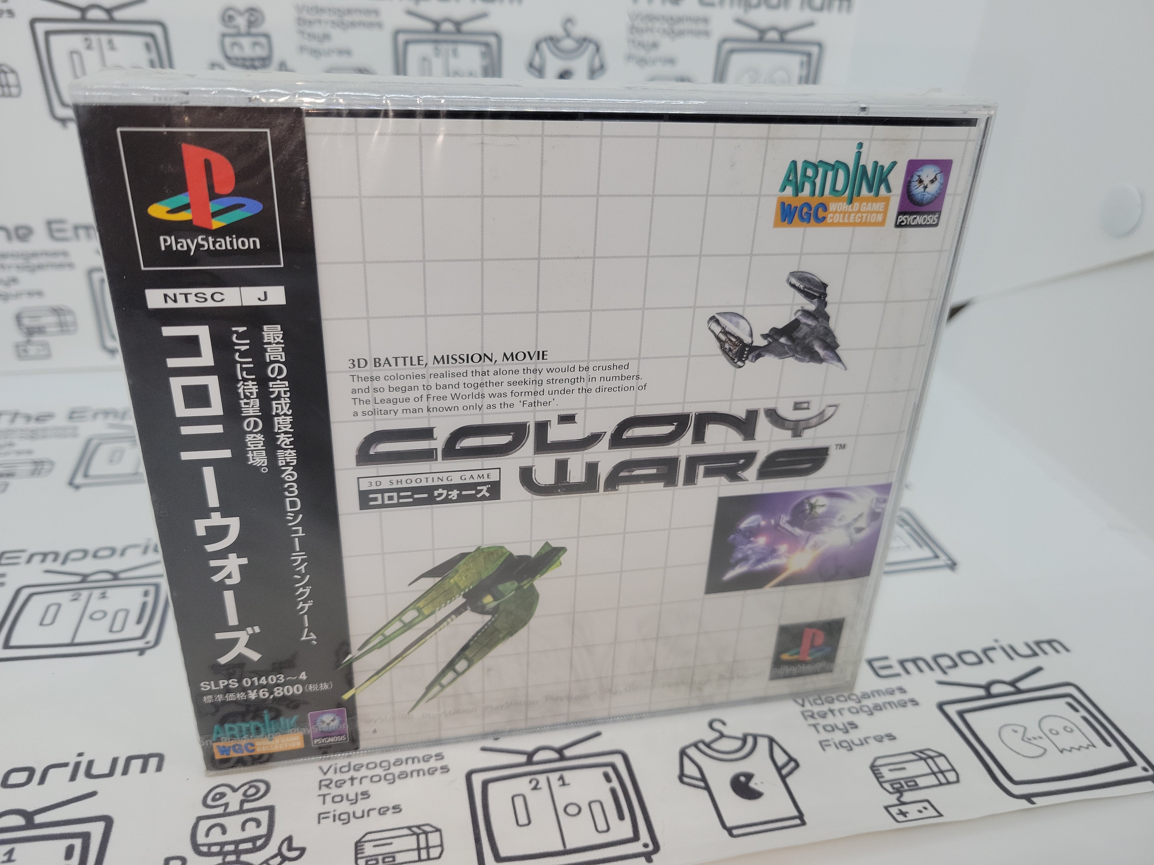 Colony Wars - Sony PS1 Playstation – The Emporium RetroGames and Toys