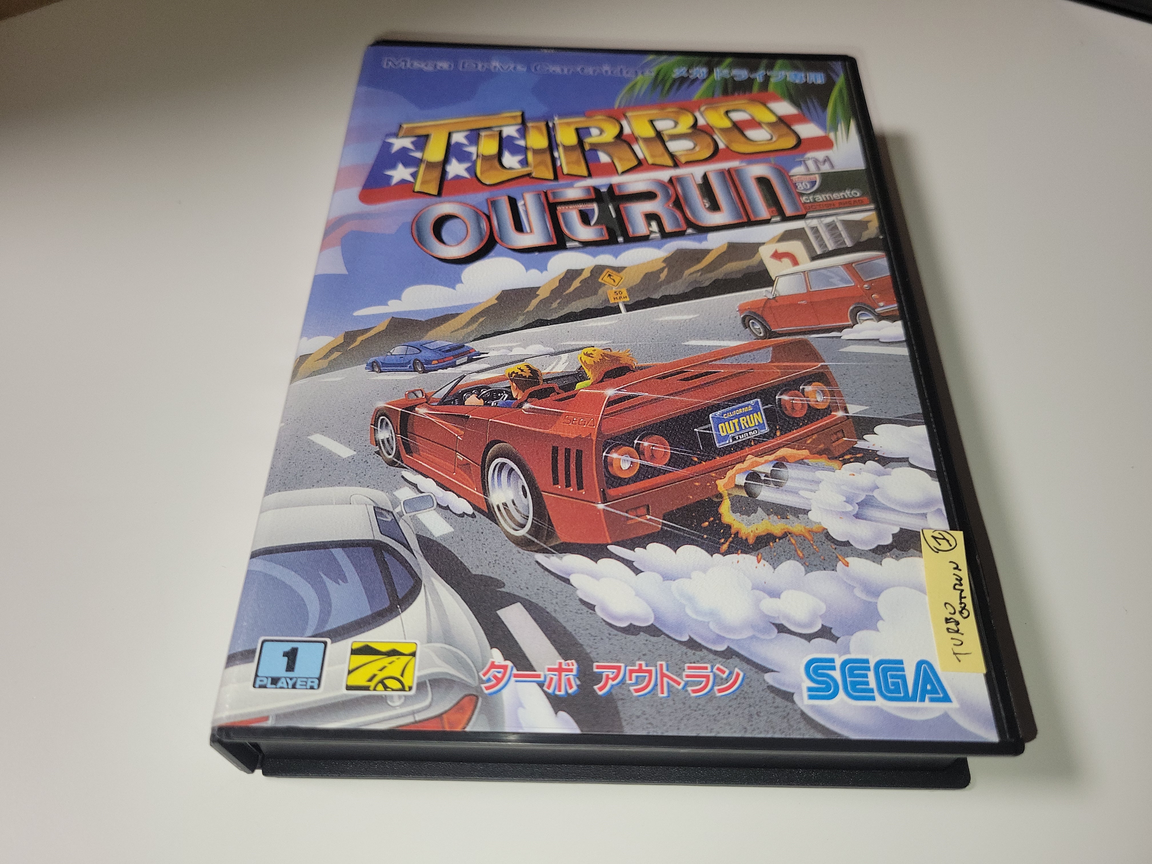 Turbo OutRun - Sega MD MegaDrive – The Emporium RetroGames and Toys