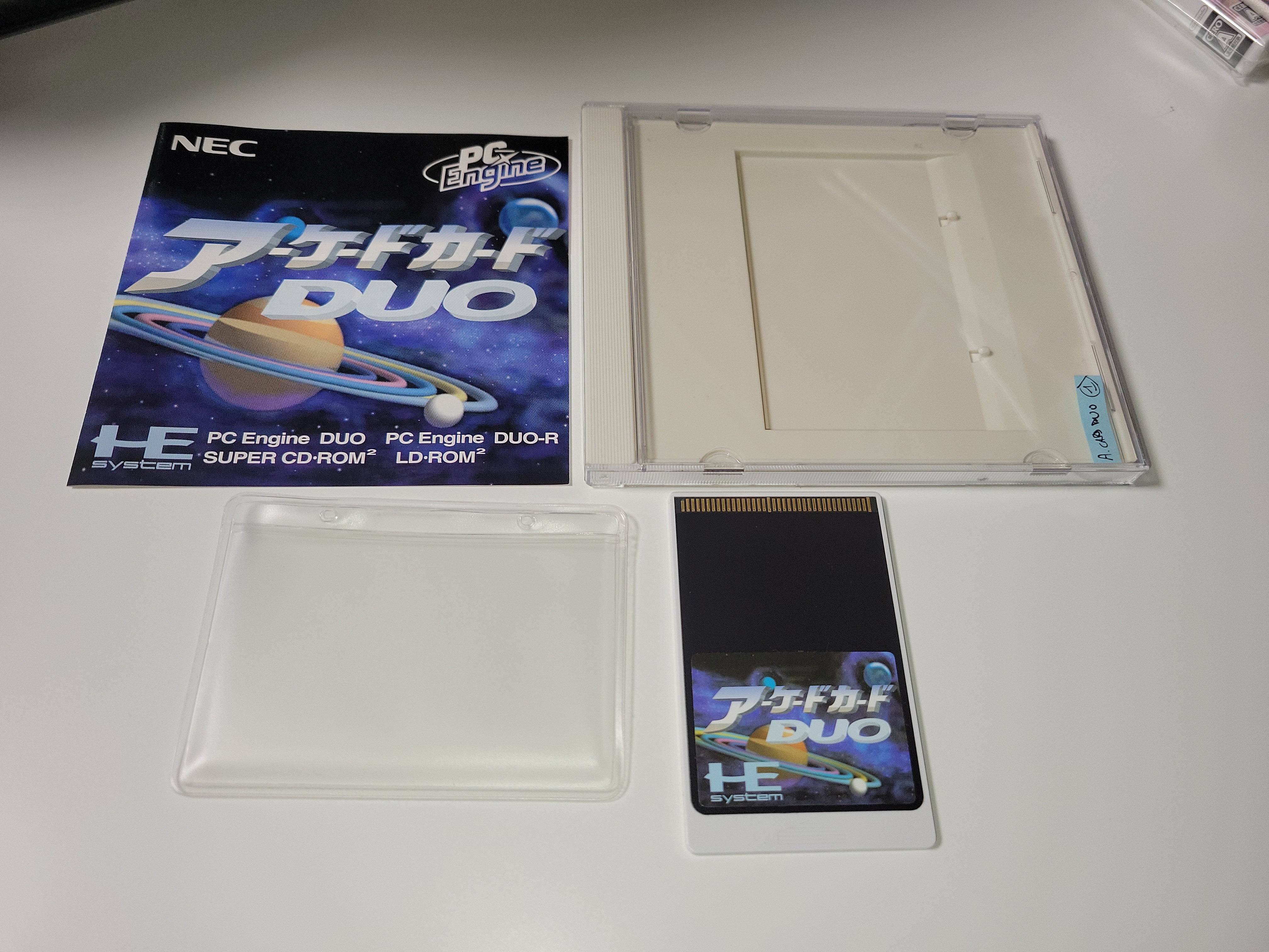 Arcade Card DUO - Nec Pce PcEngine – The Emporium RetroGames and Toys