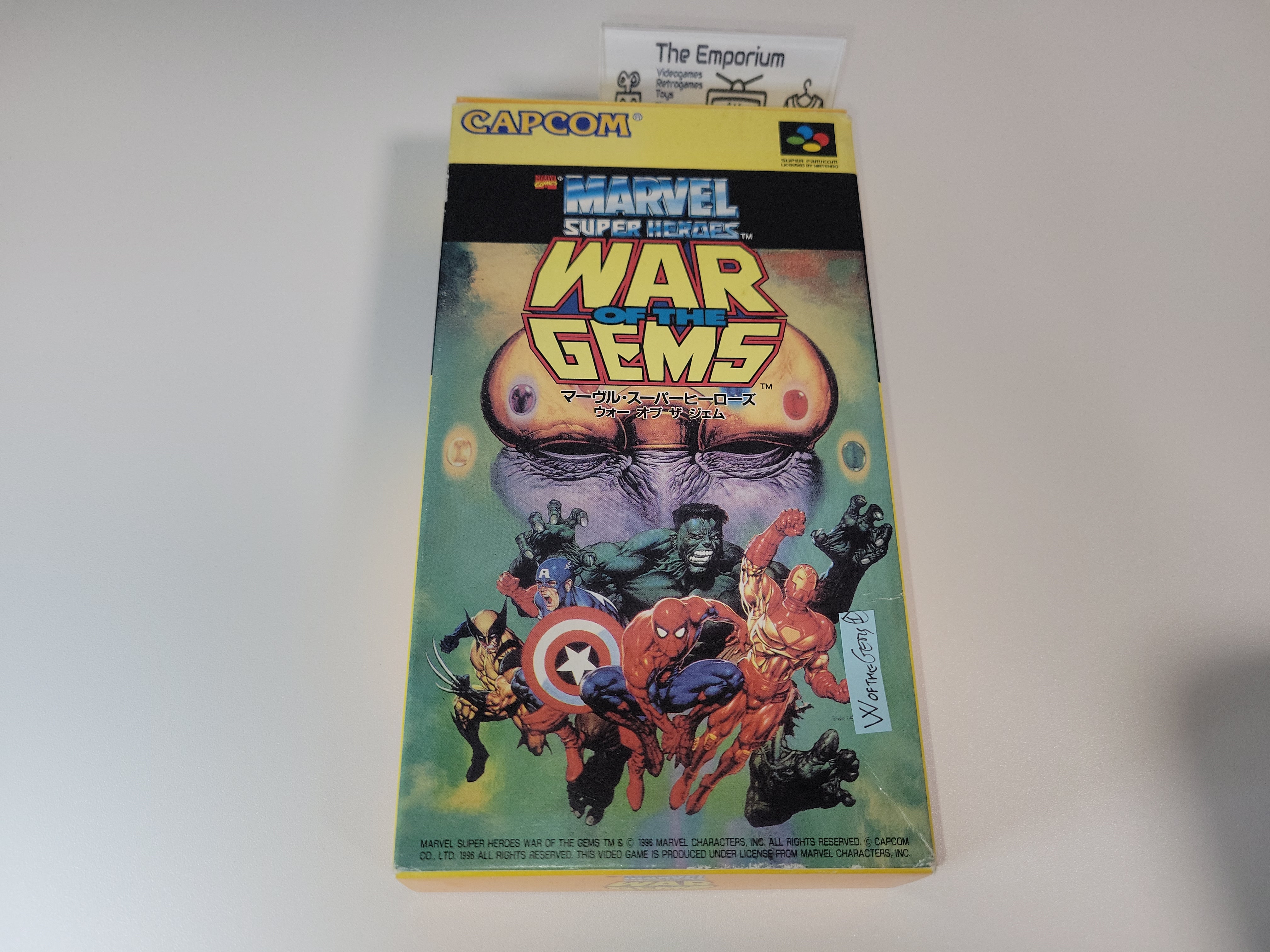 Marvel Super Heroes War of the Gems - Nintendo Sfc Super Famicom