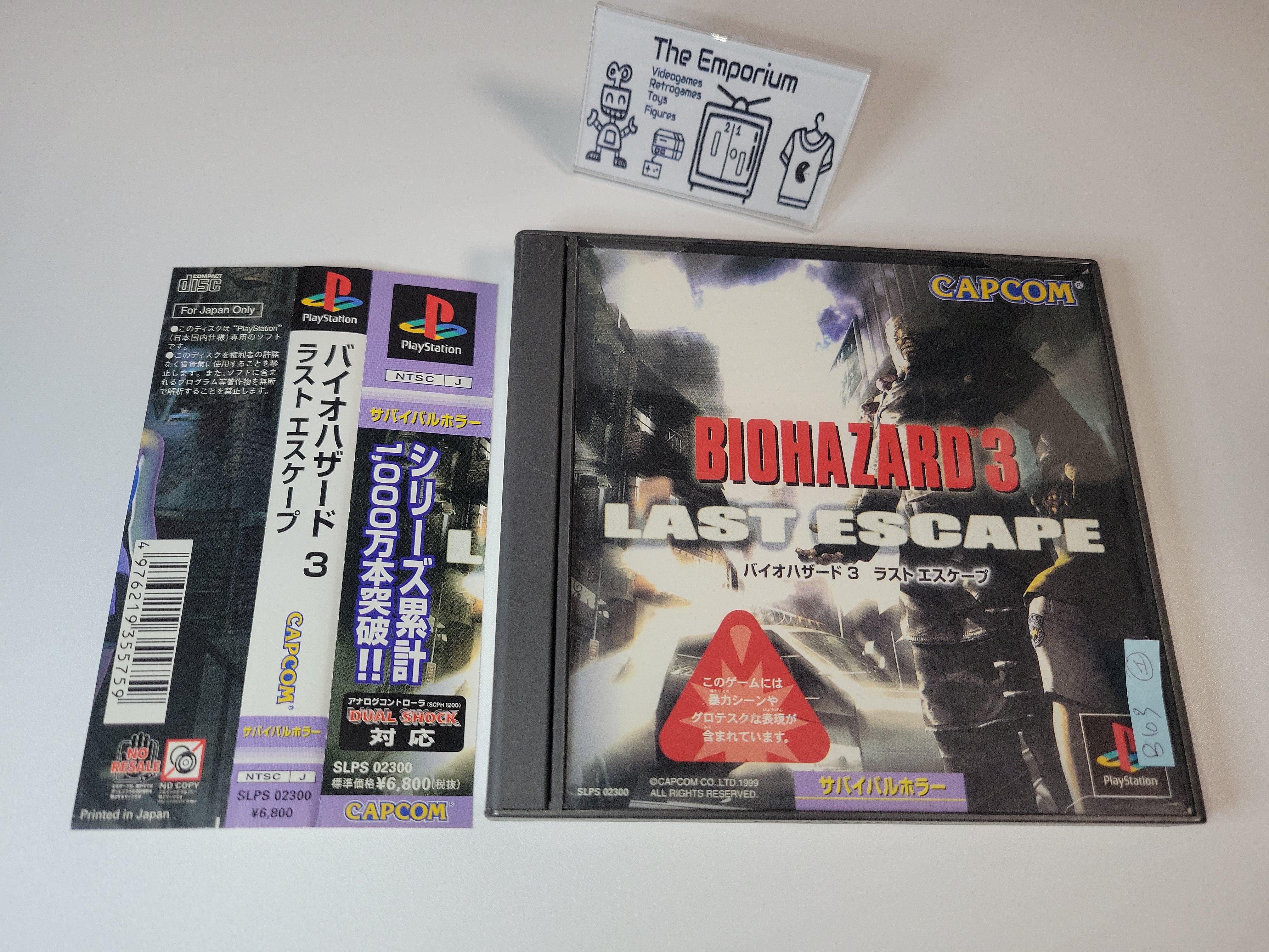 Biohazard 3 Last Escape - Sony PS1 Playstation – The Emporium