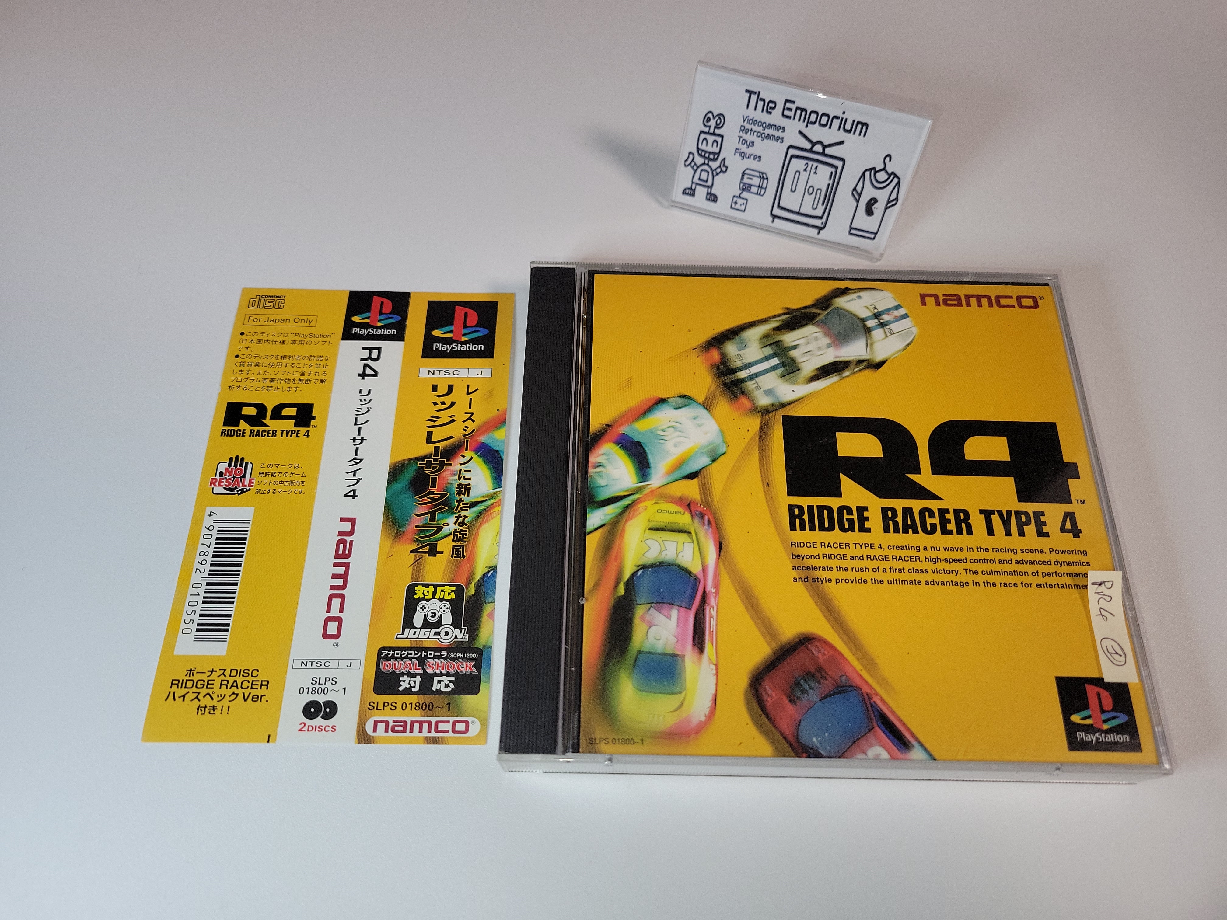 Ridge Racer Type4 - Sony PS1 Playstation – The Emporium RetroGames