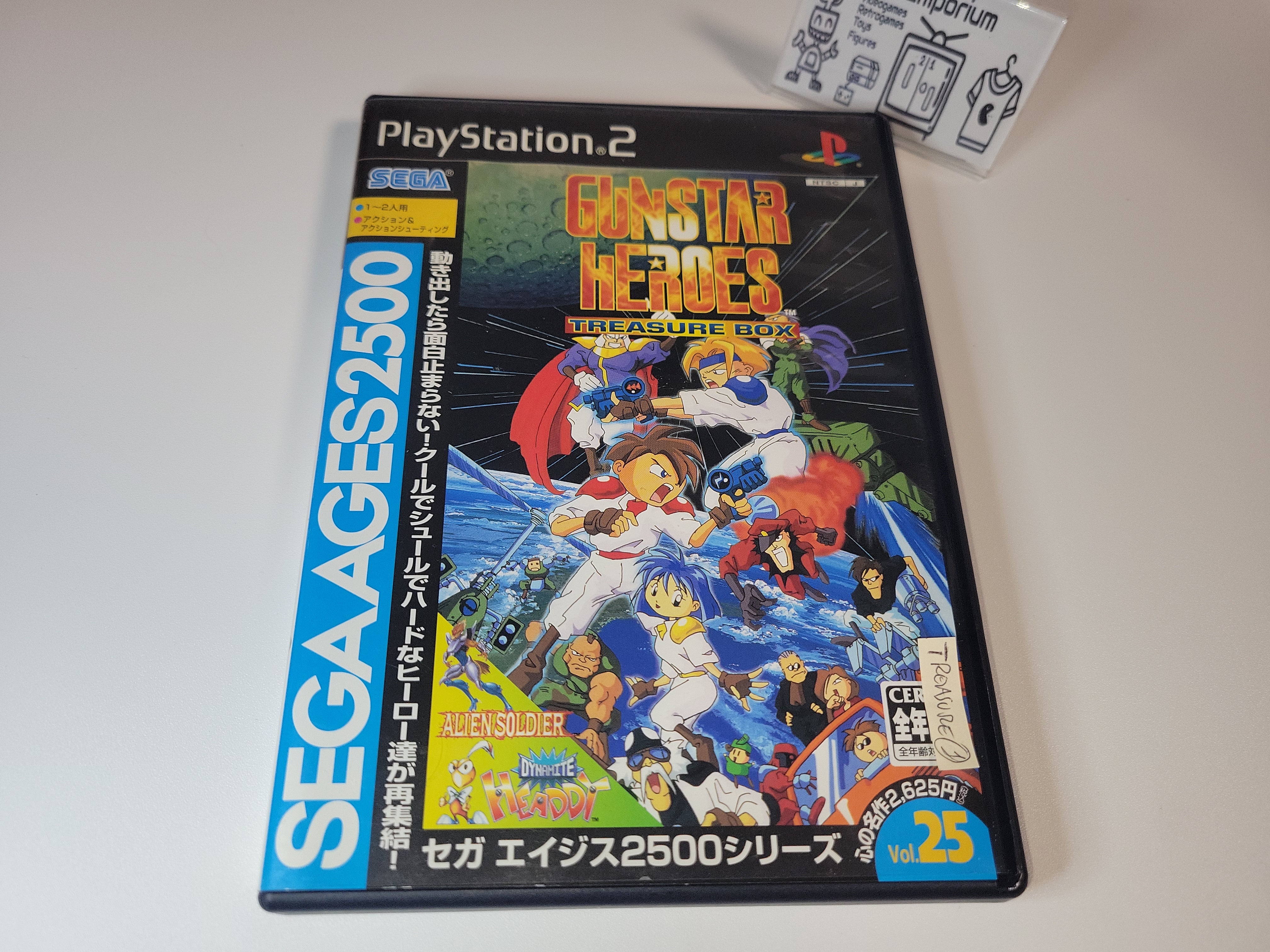 Sega Ages 2500 Series Vol. 25: Gunstar Heroes Treasure Box - Sony  playstation 2
