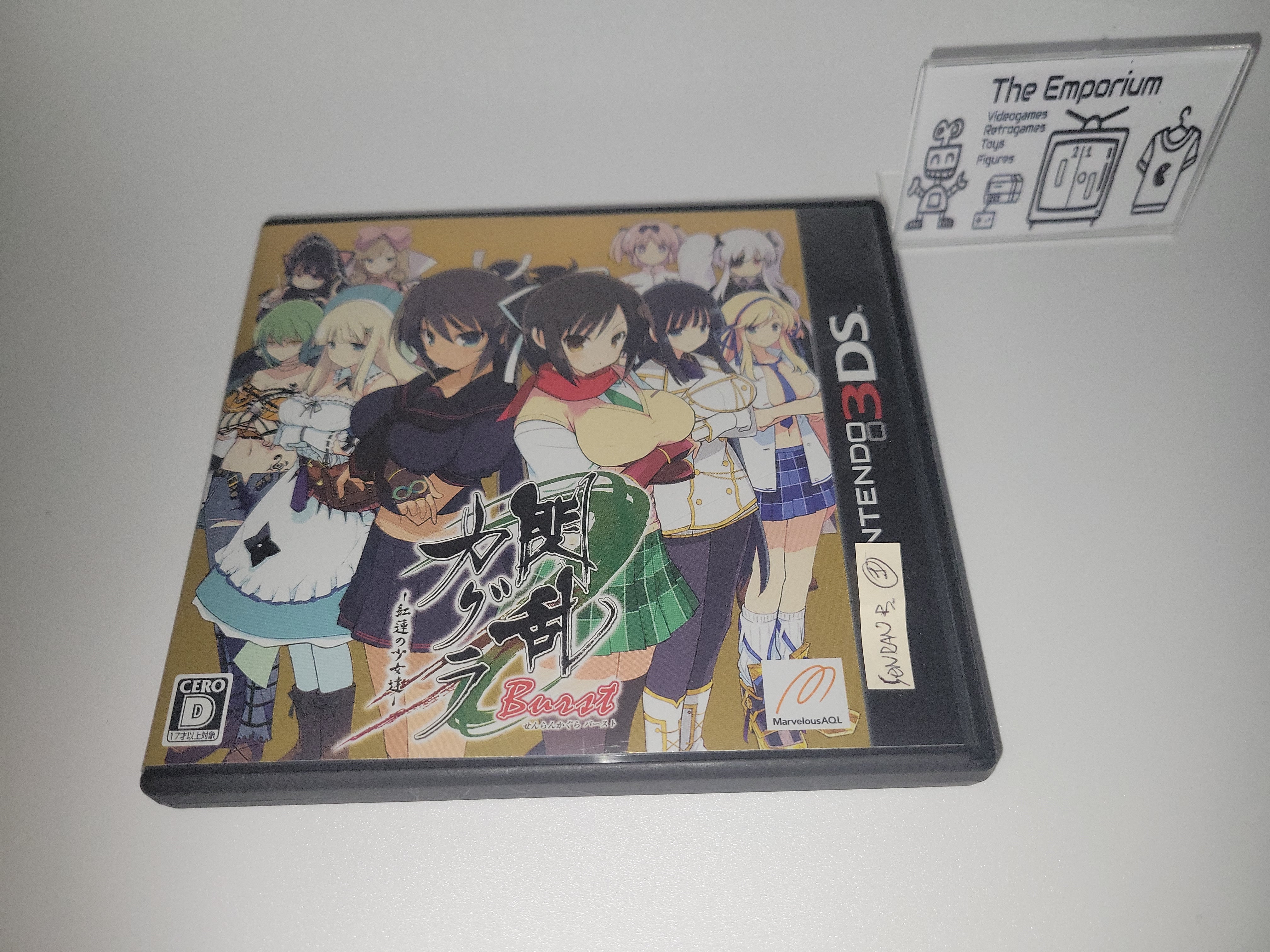 rocco - Senran Kagura BURST: Shoujotachi no Shinei - Nintendo 3Ds N3DS –  The Emporium RetroGames and Toys