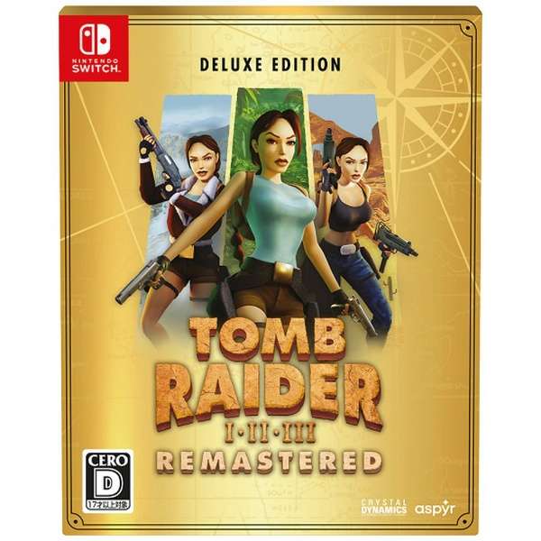 Tomb Raider I-II-III Remaster Deluxe Edition - Nintendo Switch NSW