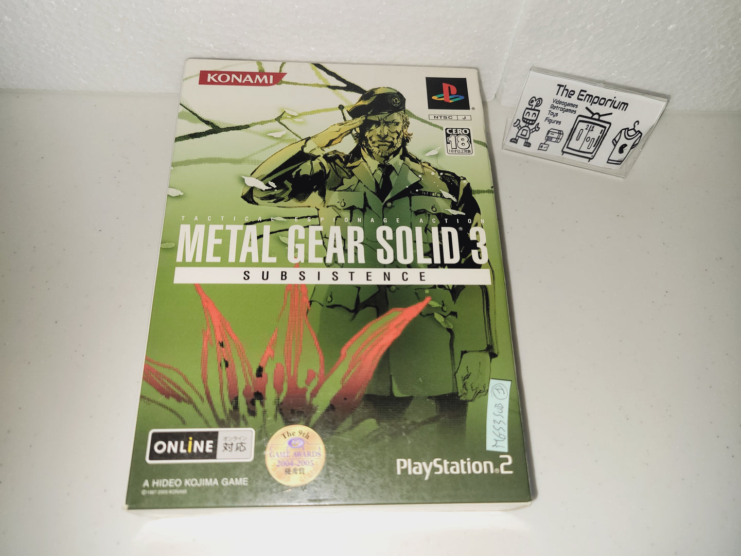 Metal Gear Solid 3 Subsistence [First Print Limited Edition] - Sony playstation 2