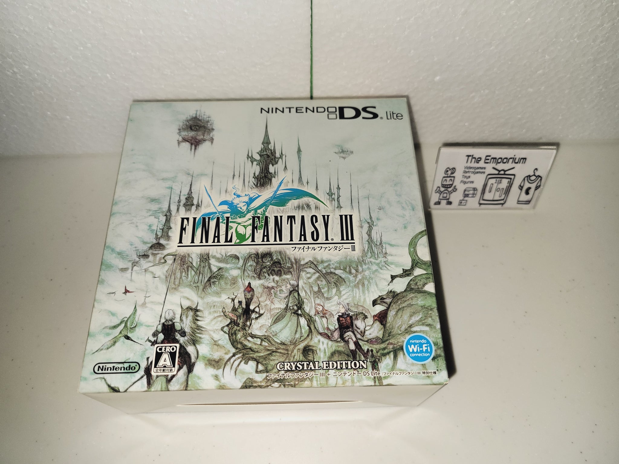 Nintendo DS Lite FINAL FANTASY III limited edition console, - nintendo ds  nds japan