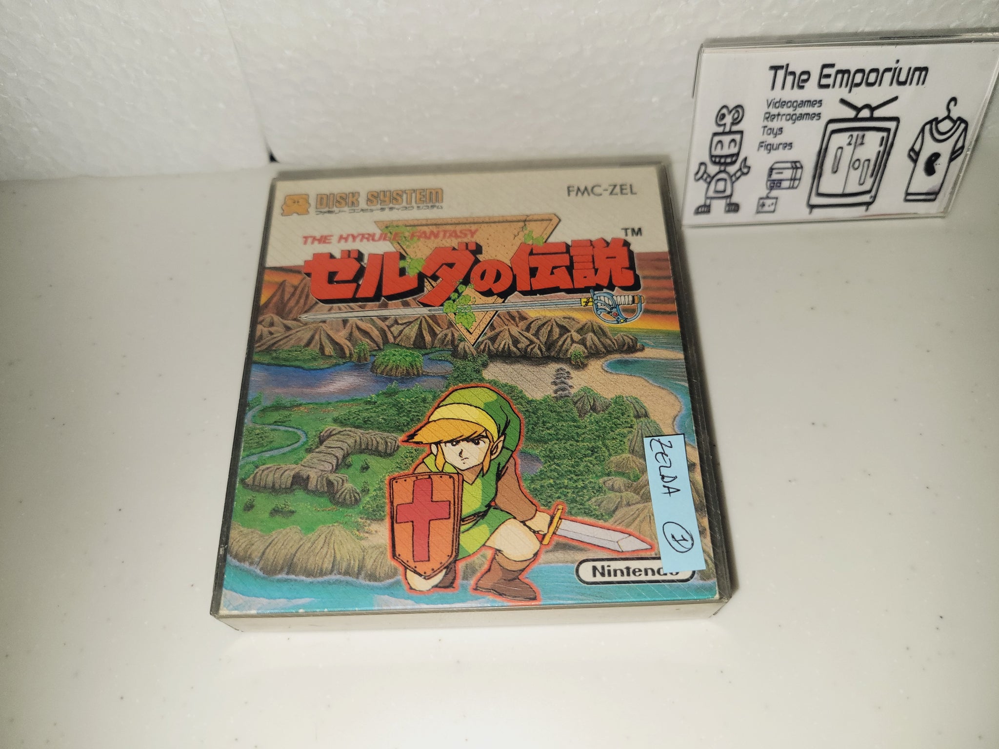 The Legend of Zelda: The Hyrule Fantasy FDS - Nintendo Fc Famicom – The  Emporium RetroGames and Toys