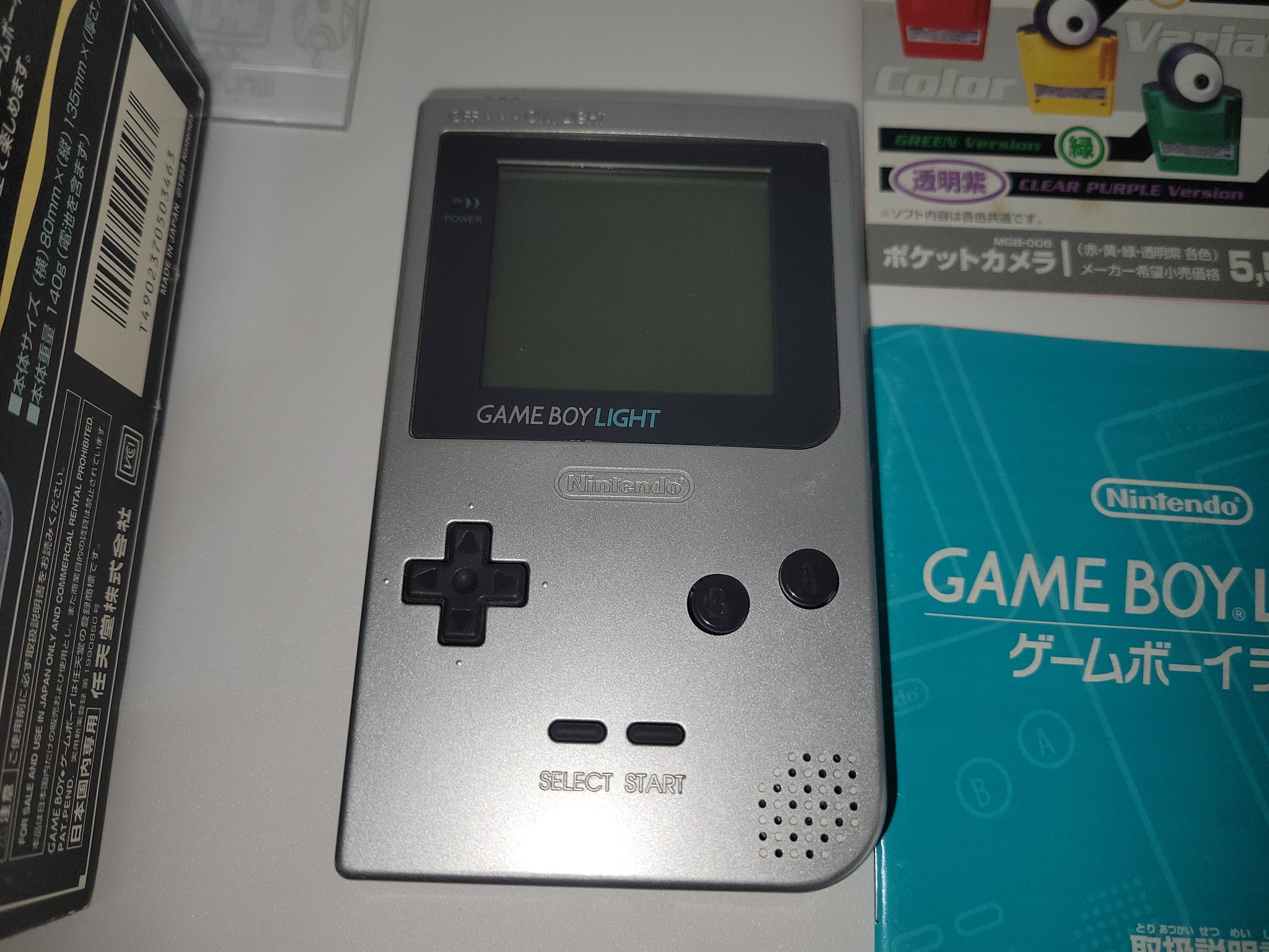 Gameboy Light Silver - Nintendo GB GameBoy – The Emporium