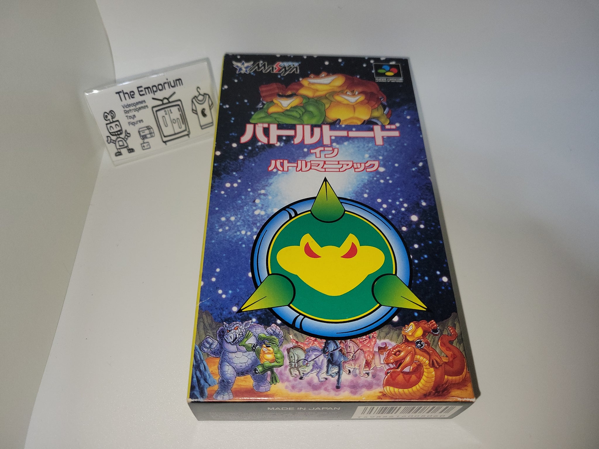 SFC 「BATTLETOADS IN BATTLEMANIACS バトルトード イン バトル ...