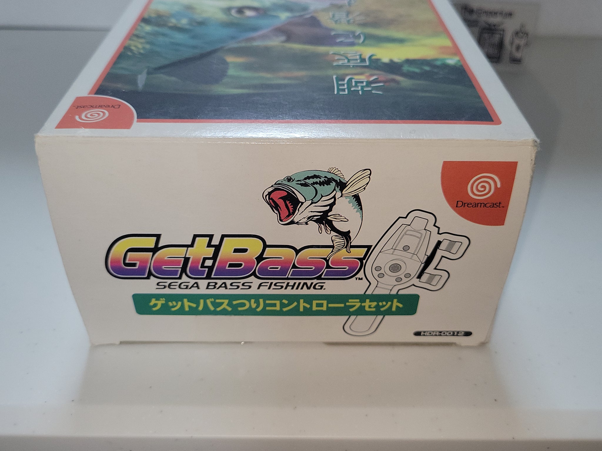 SEGA Dreamcast Fishing Rod Controller Get Bass Fishing Software Retro Game  Japan 