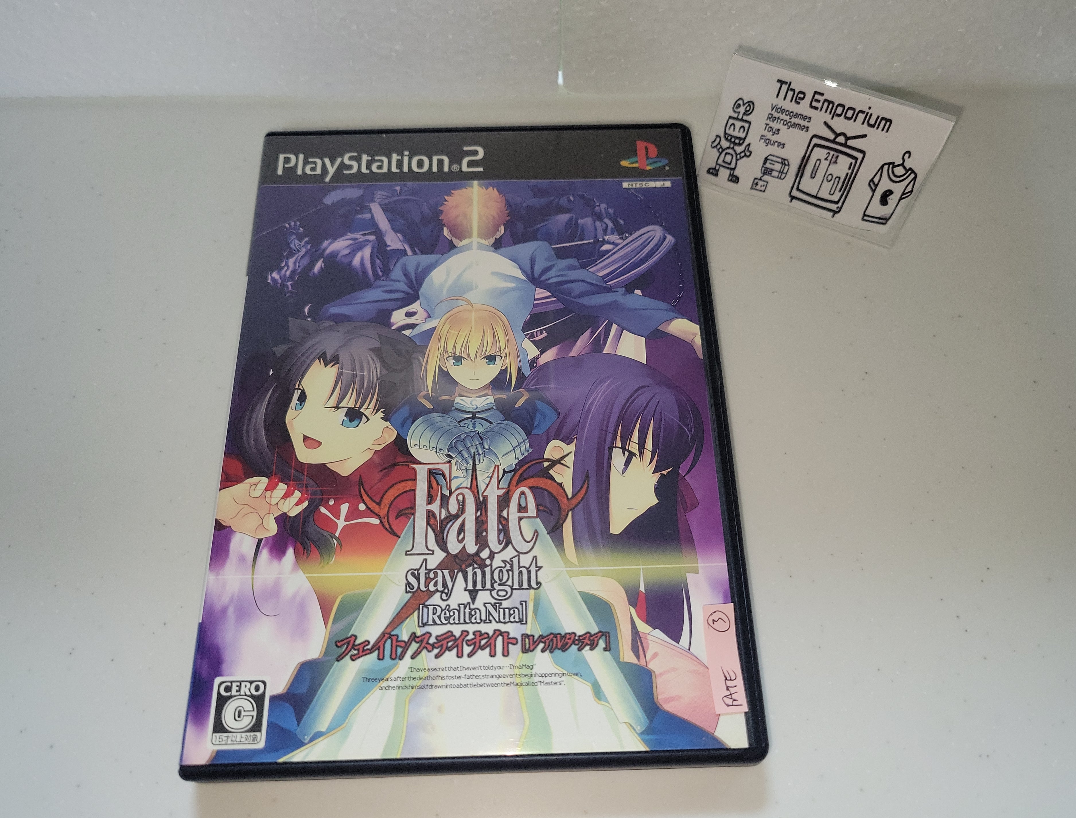 Fate Realta Nua - Sony playstation 2 – The Emporium RetroGames and Toys