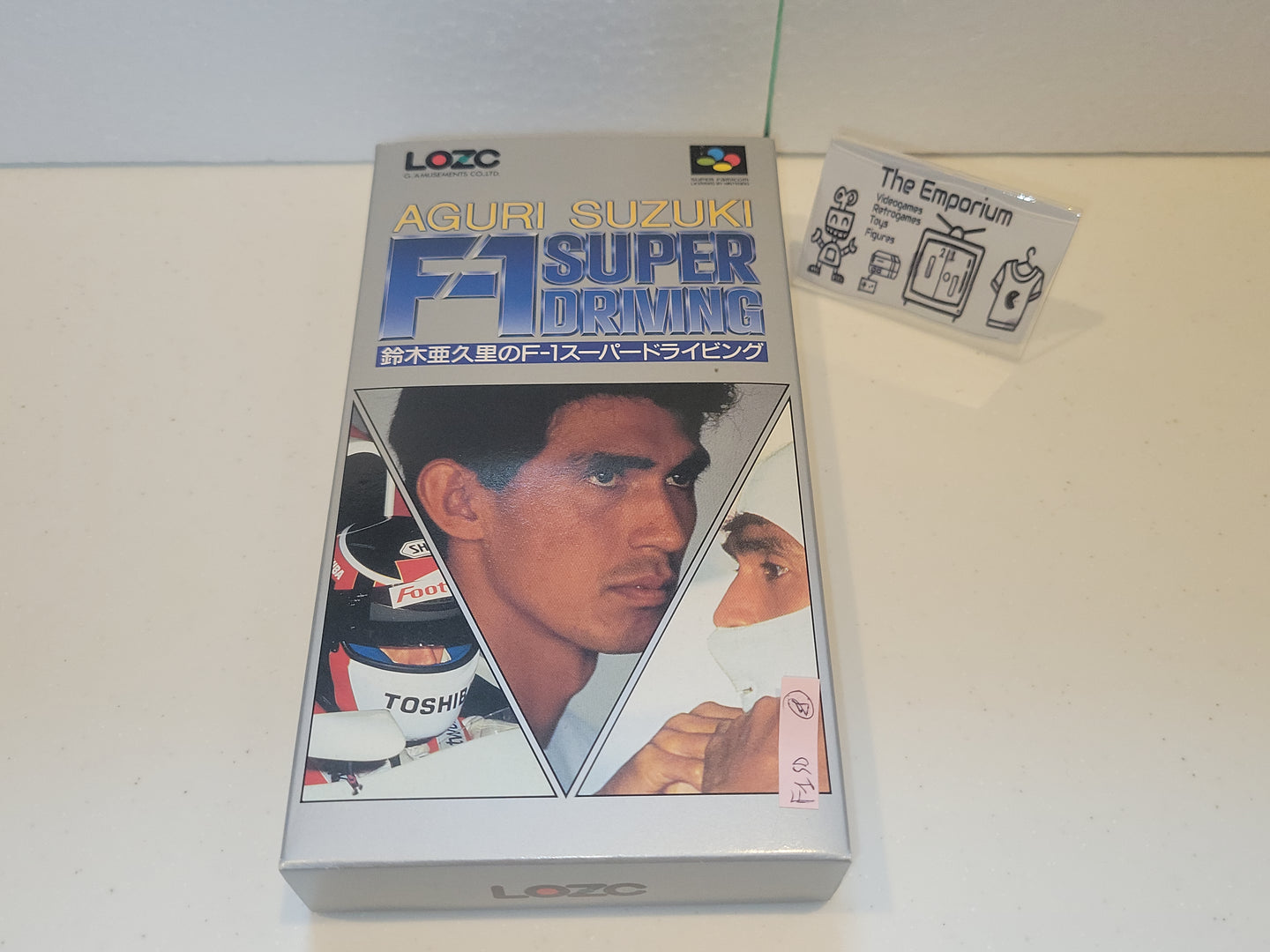 Aguri Suzuki no F-1 Super Driving - Nintendo Sfc Super Famicom