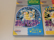 Load image into Gallery viewer, Pokemon Red/blue/yellow/green SET - Nintendo GB GameBoy
