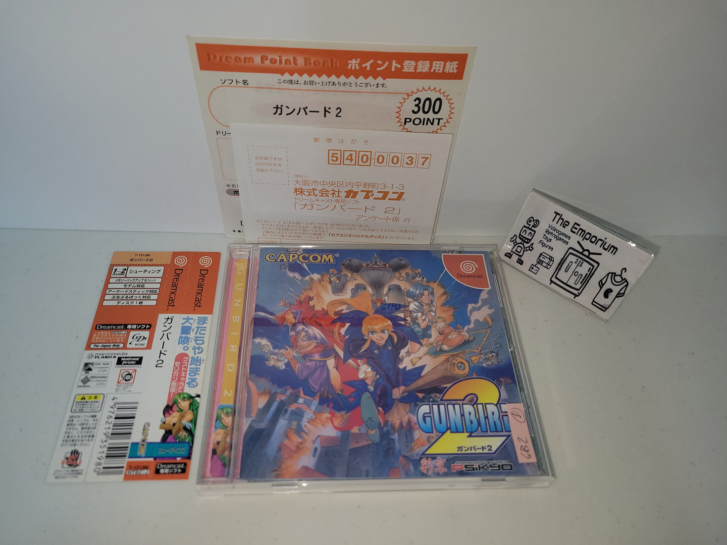 Gunbird 2 - Sega dc Dreamcast – The Emporium RetroGames and Toys