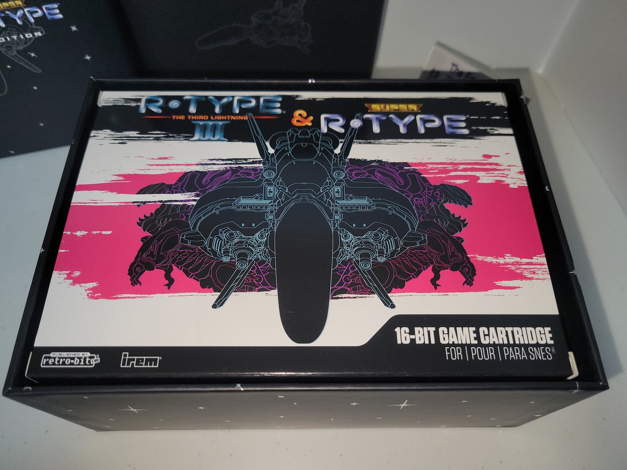 R-Type III 3 & Super store R-Type Retrobit Collector's Edition Rare CIB Works Tested