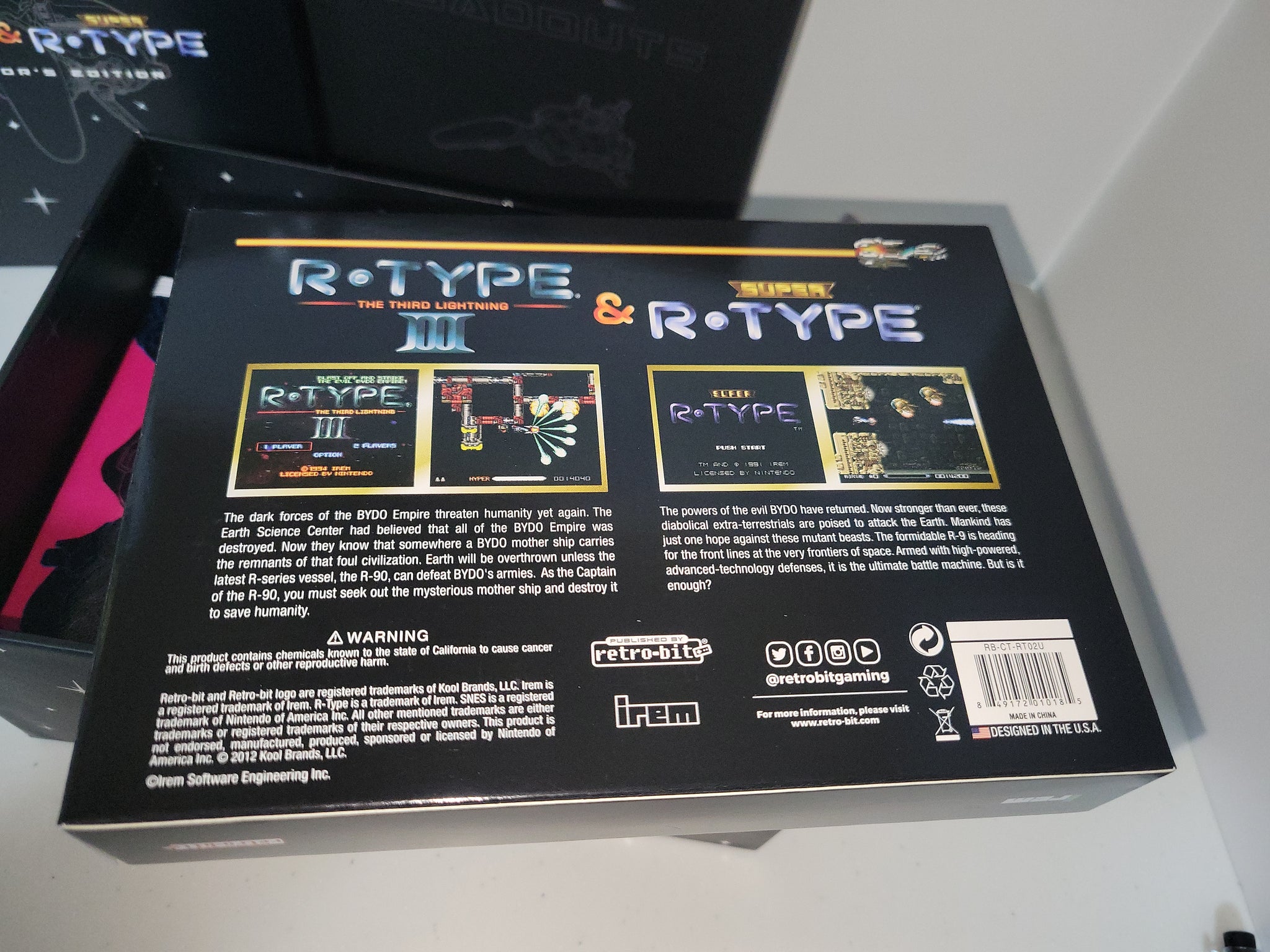 Retro Bit R-Type Collector's Edition for good Super Nintendo