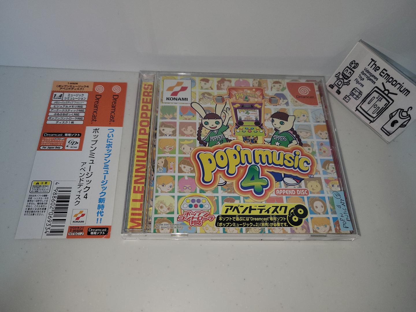 Pop'n Music 4 Append Disc - Sega dc Dreamcast