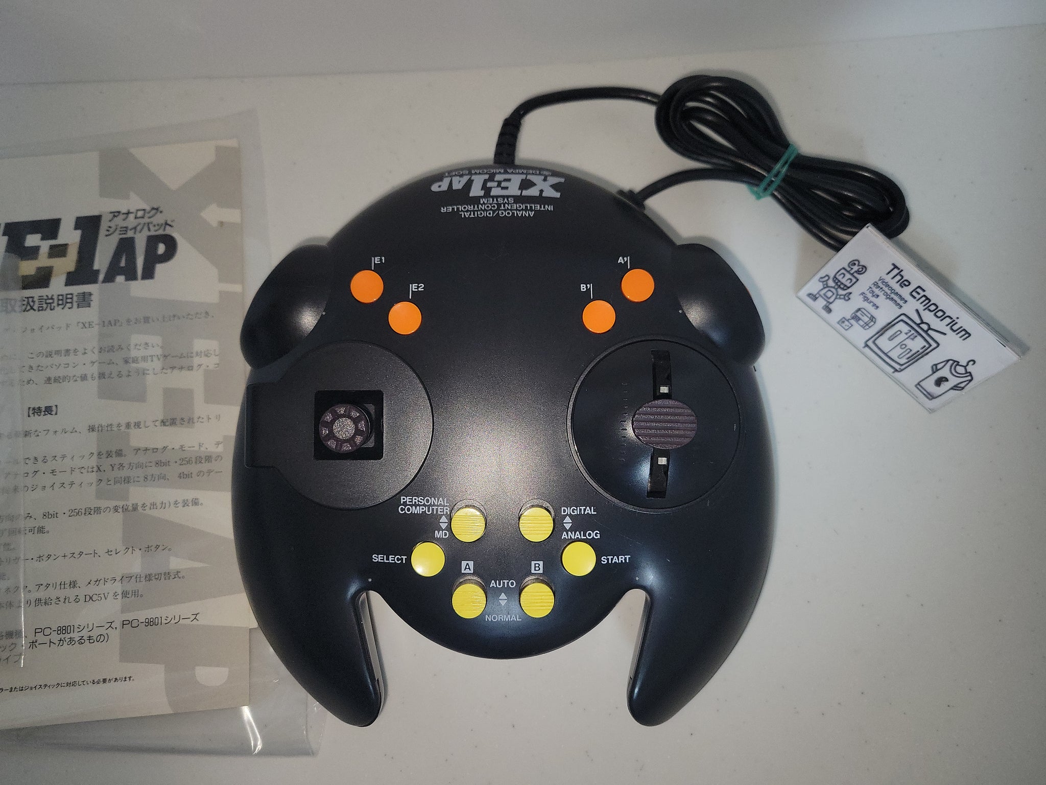 XE-1 AP Controller Joy Pad Analog for Sega, MSX, X68000, fm towns - Sh –  The Emporium RetroGames and Toys