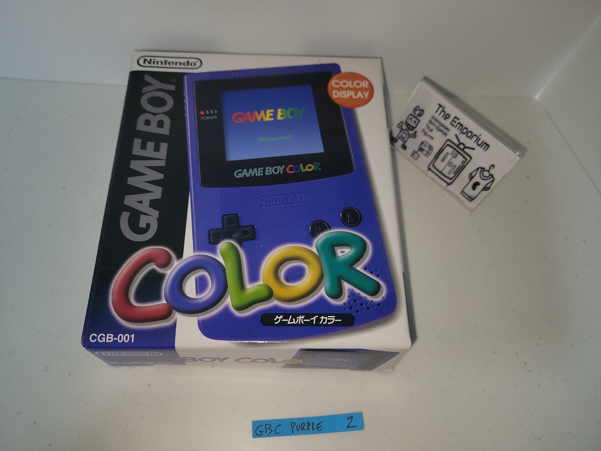 Nintendo Gameboy Color Purple authentic