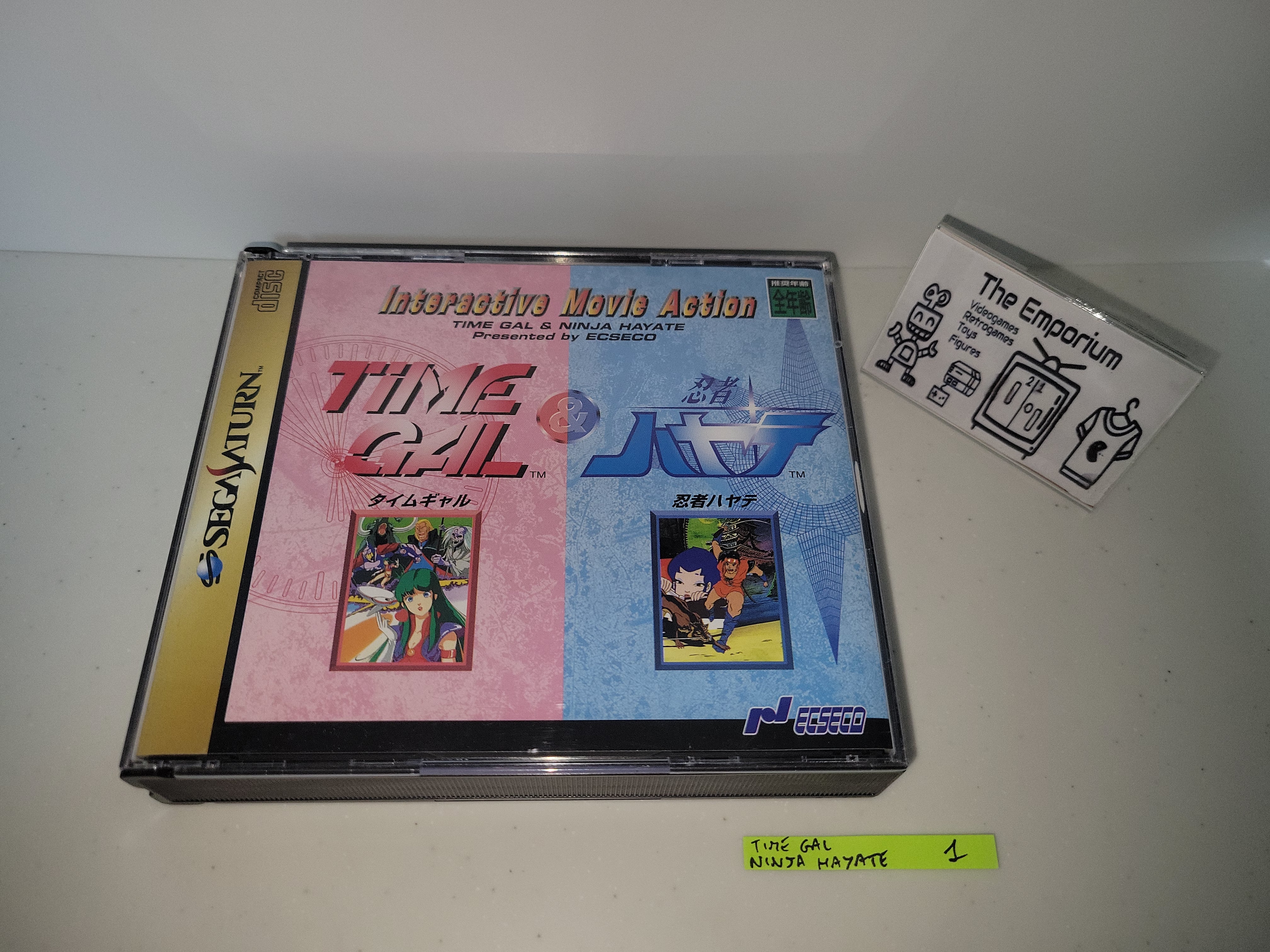 Time Gal & Ninja Hayate - Sega Saturn – The Emporium RetroGames and Toys