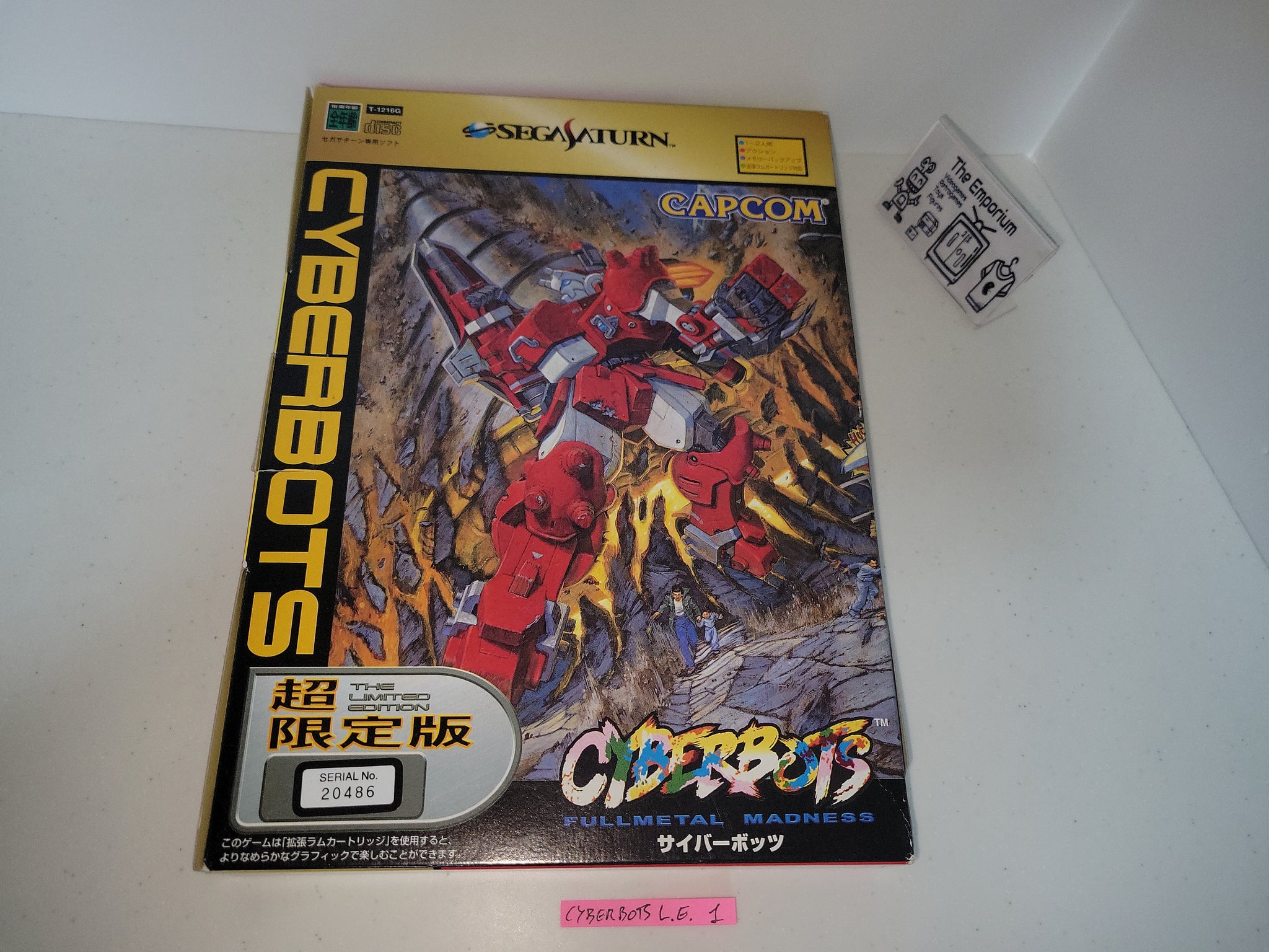 Cyberbots limited edition Sega sale Saturn