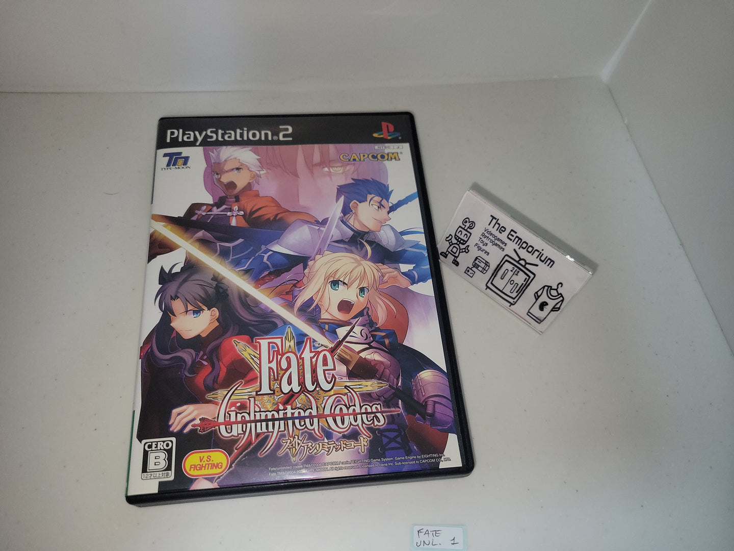 FATE / Unlimited codes - Sony playstation 2