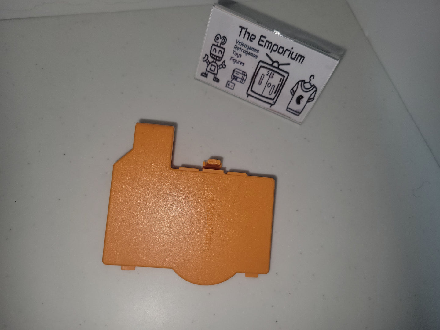 Nintendo GameCube Bottom port's Cover [Orange] - Nintendo GameCube GC NGC