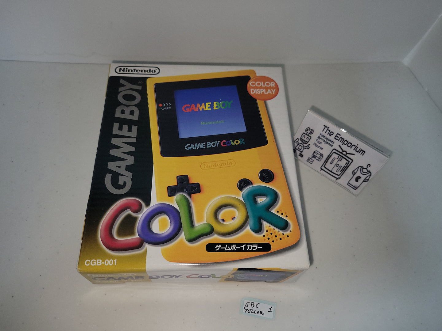 GameBoy Color Console -Yellow- - Nintendo GB GameBoy