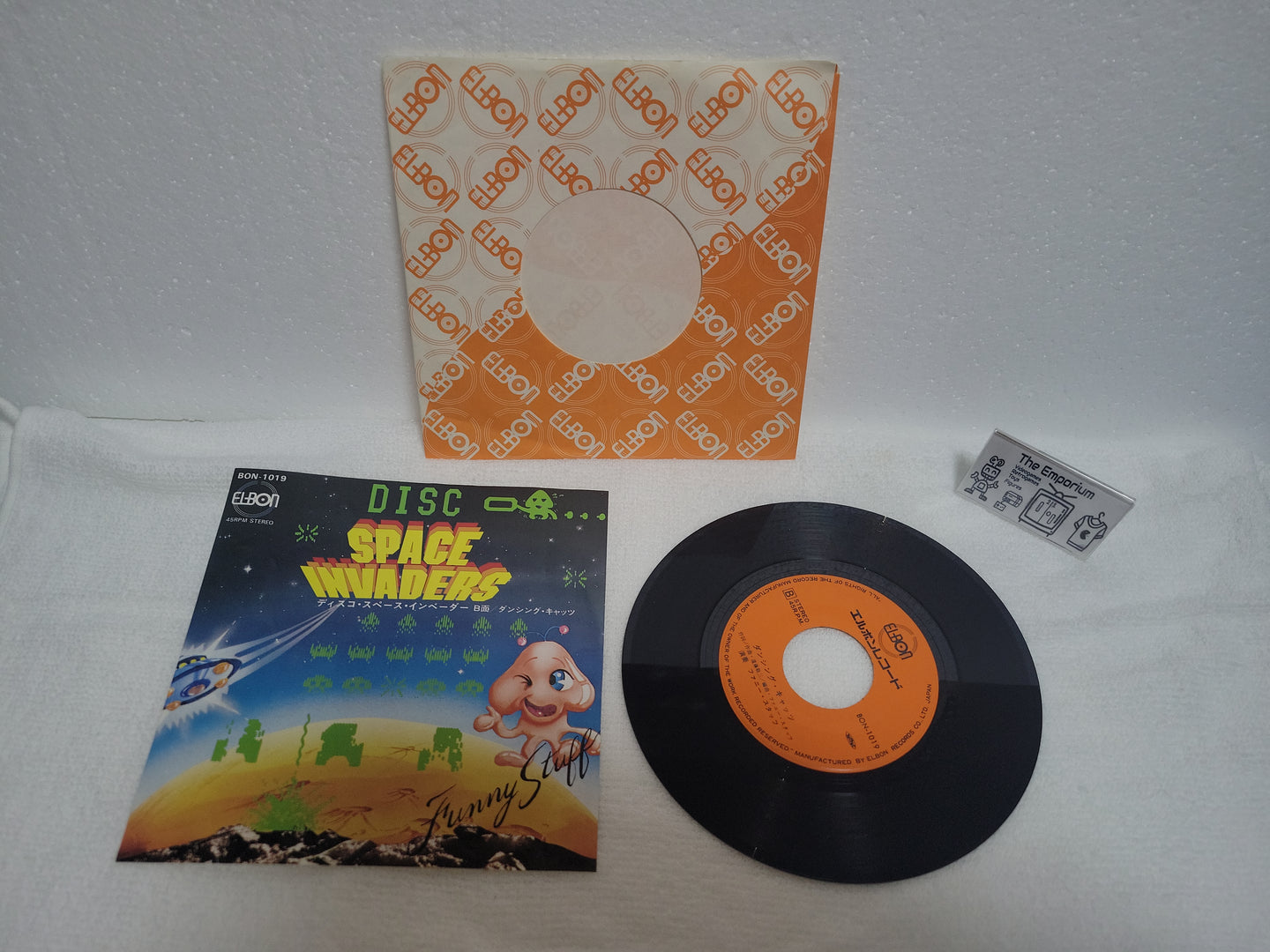 Funny Stuff Disco Space Invaders Vinyl Record - japanese original soundtrack japan vinyl disc LP