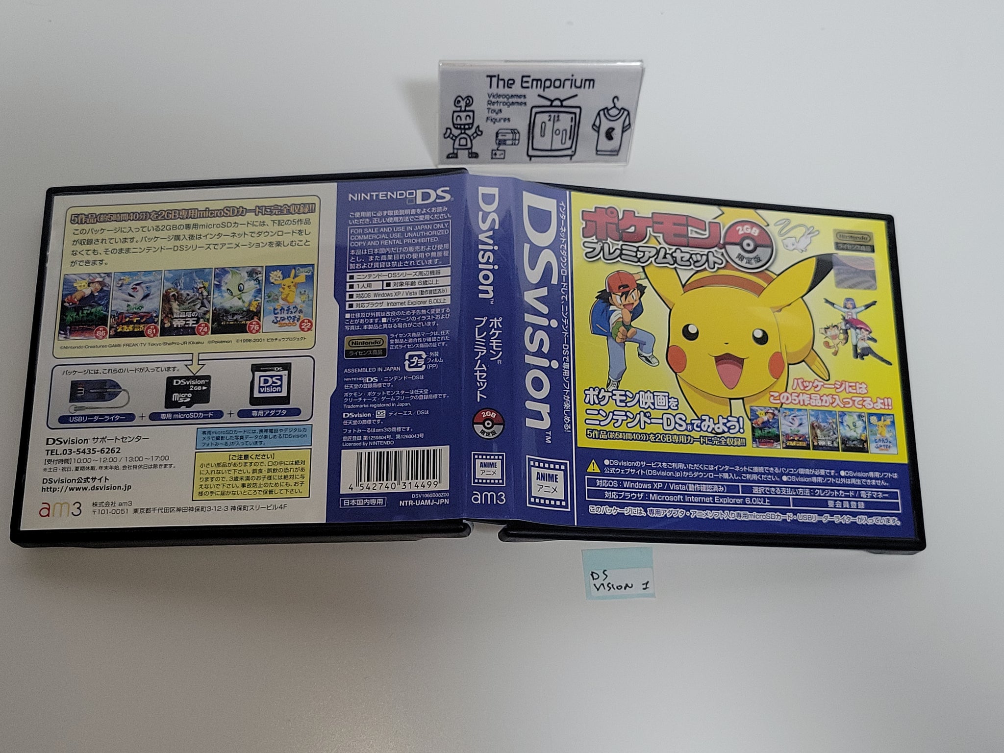 DSVision Pokemon Premium Set 2GB [Limited Edition] - Nintendo Ds NDS – The  Emporium RetroGames and Toys