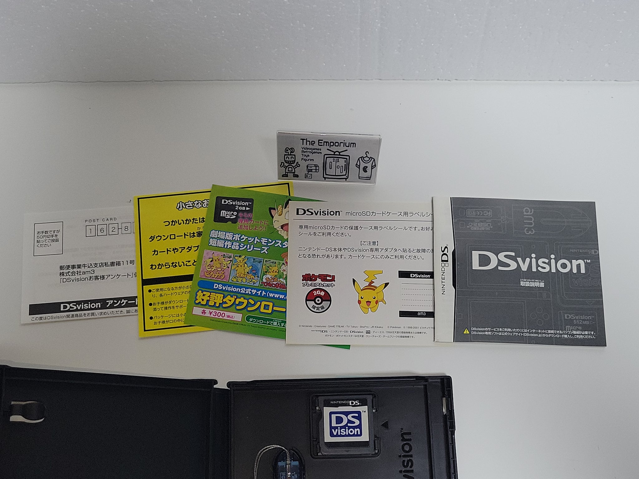 DSVision Pokemon Premium Set 2GB [Limited Edition] - Nintendo Ds NDS – The  Emporium RetroGames and Toys