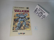 Load image into Gallery viewer, Assault Suit Valken Manual - Nintendo Sfc Super Famicom
