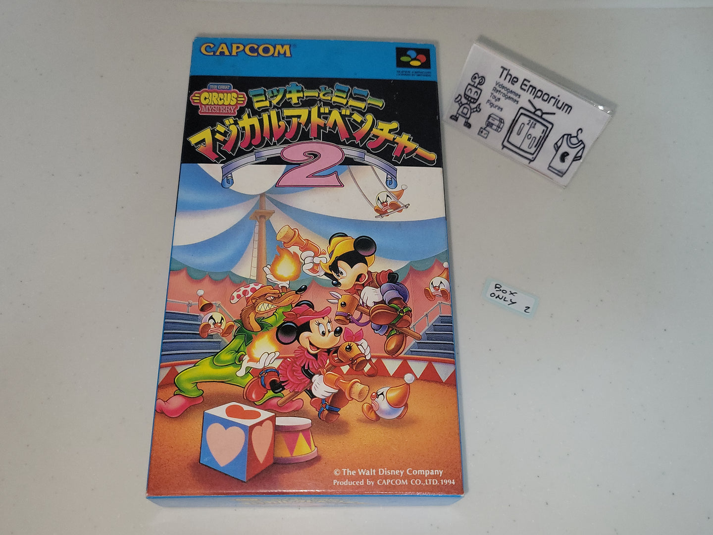 [BOX ONLY] Mickey's Magical Quest 2 - Nintendo Sfc Super Famicom