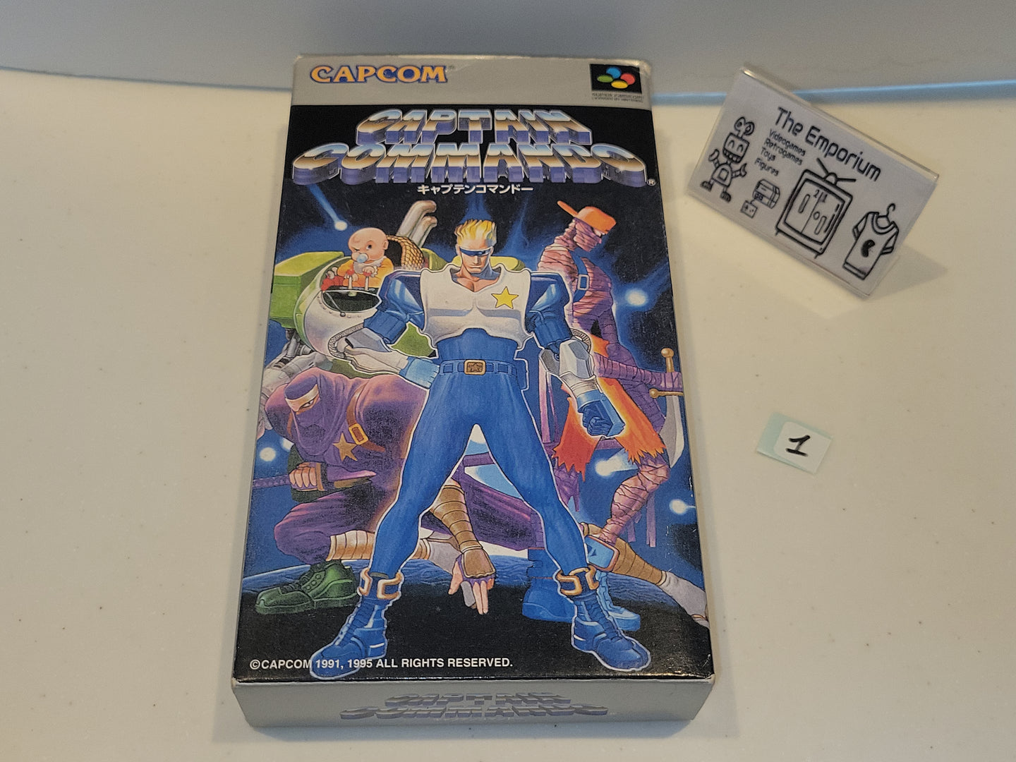 [BOX ONLY] Captain Commando - Nintendo Sfc Super Famicom