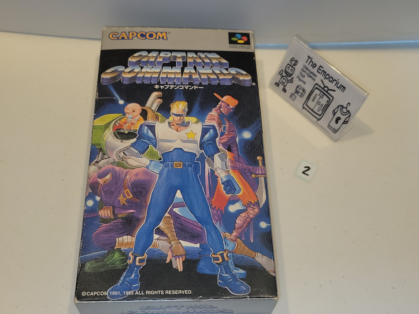 [BOX ONLY] Captain Commando - Nintendo Sfc Super Famicom