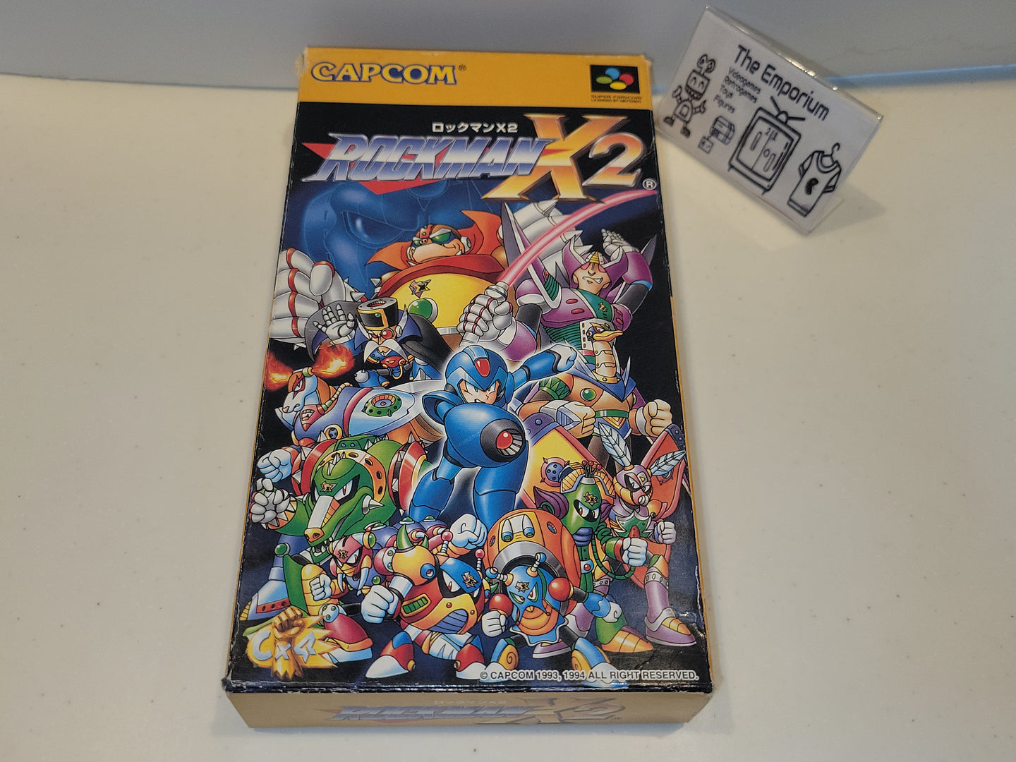 [BOX ONLY] Rockman X2 - Nintendo Sfc Super Famicom