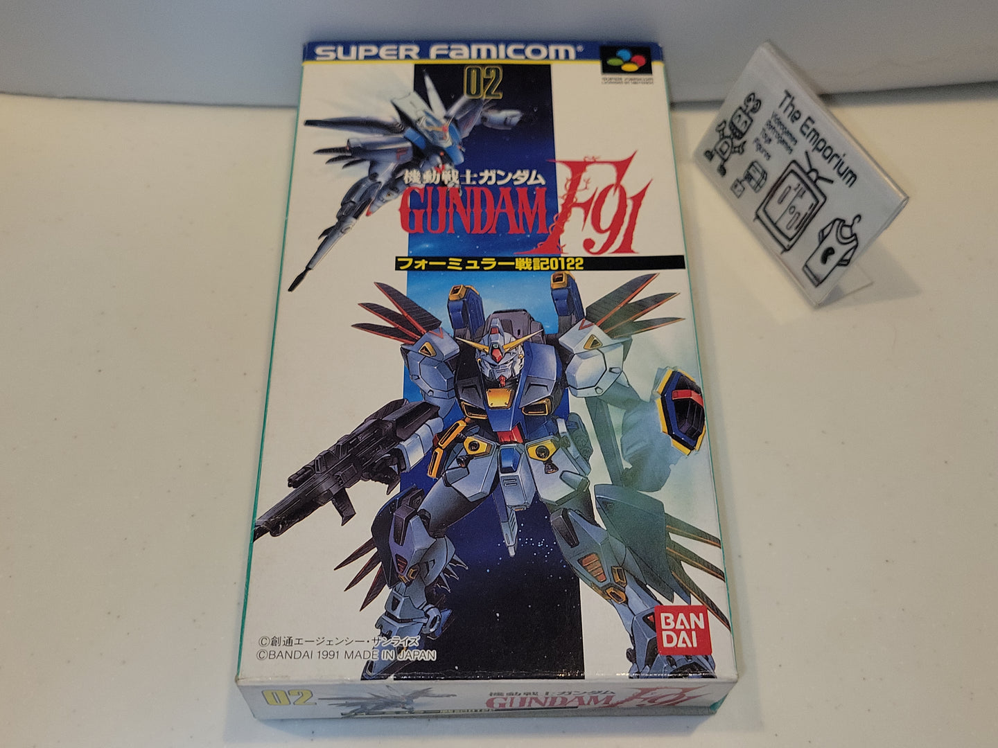 [BOX ONLY] Gundam F91 - Nintendo Sfc Super Famicom