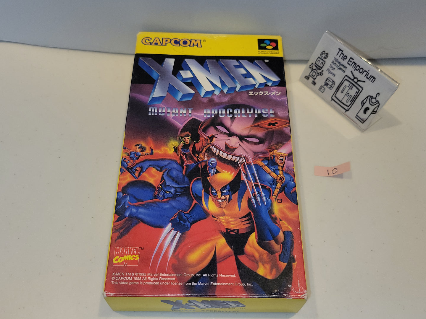 [BOX ONLY] X-men Mutant Apocalypse - Nintendo Sfc Super Famicom