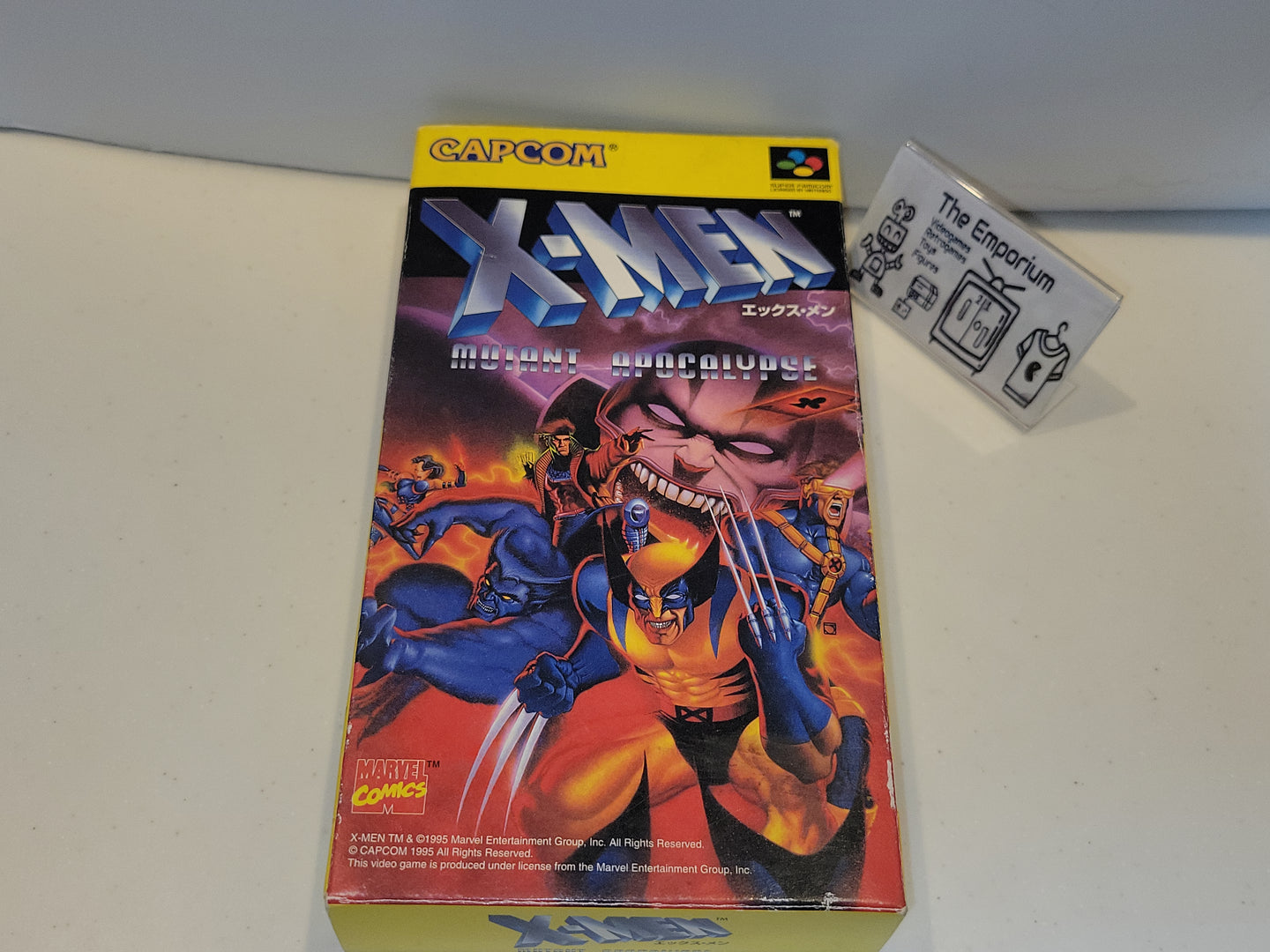 [BOX ONLY] X-men Mutant Apocalypse - Nintendo Sfc Super Famicom