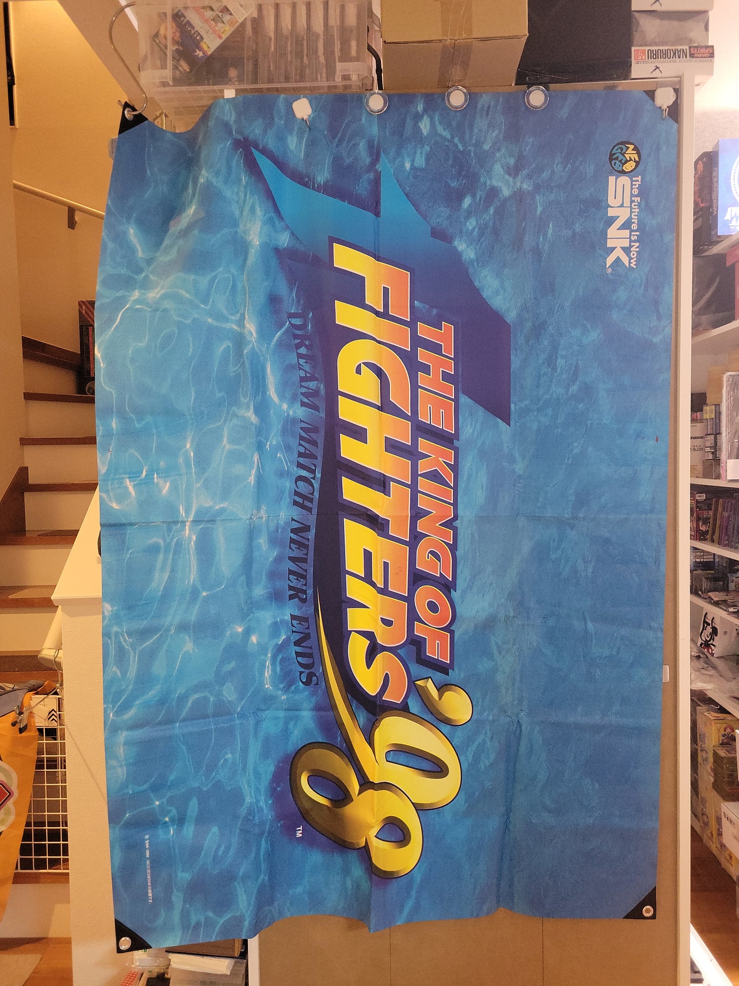 The King of Fighters 98  Banner Flag PROMO - toy action figure gadgets