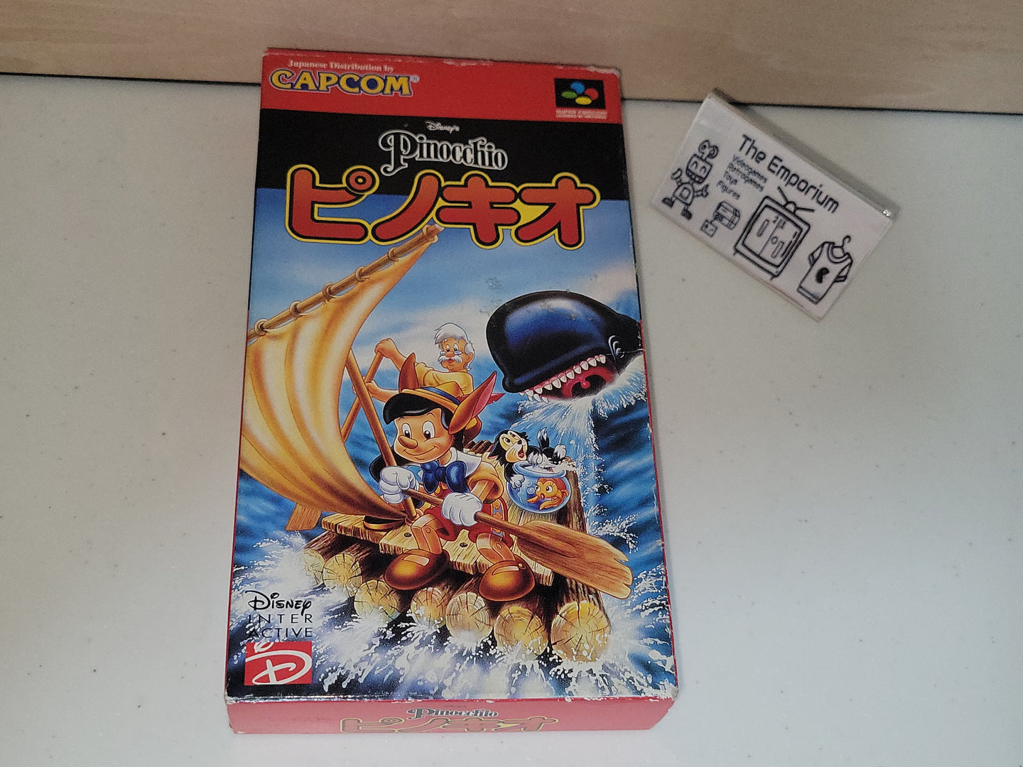 [BOX ONLY] Pinocchio - Nintendo Sfc Super Famicom