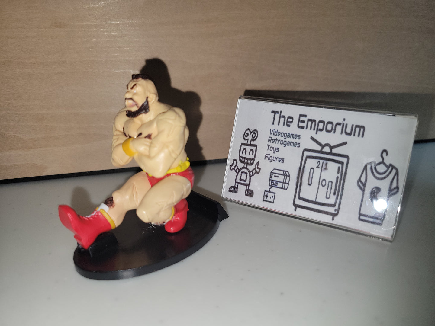 Zangief Gashapon Street Fighter 2 Dance - toy action figure gadgets