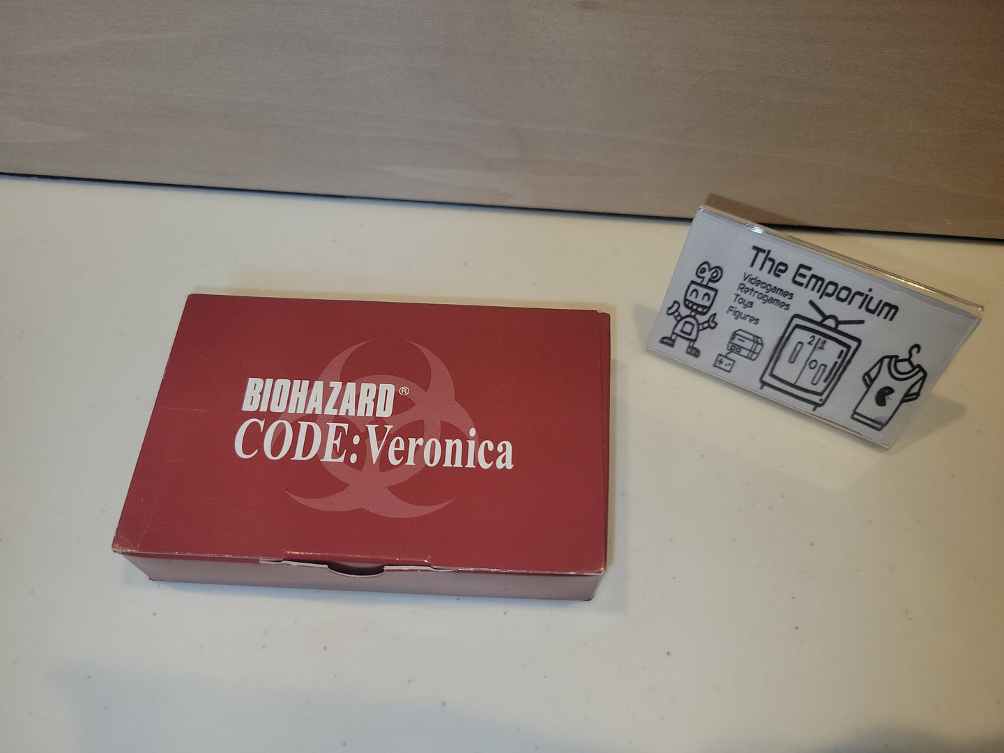 Resident Evil CODE: Veronica preorder Bonus Plate