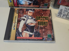 Load image into Gallery viewer, Groove On Fight (w/ 1MB RAM Cart) - Sega Saturn sat stn
