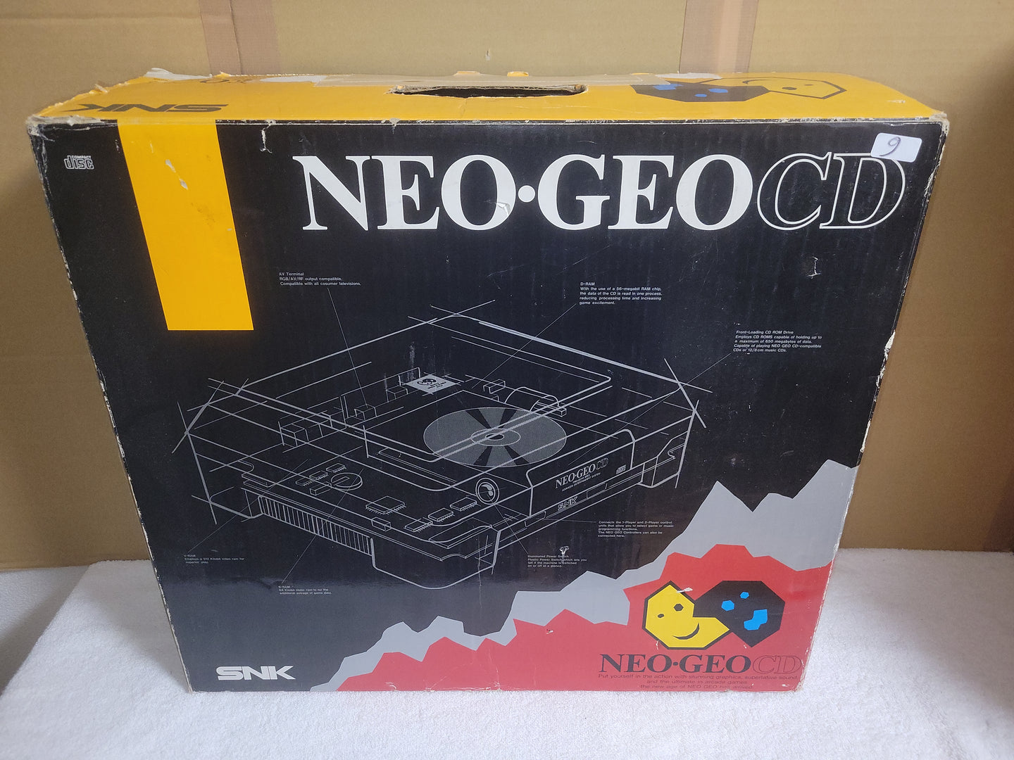 [Box Only] Snk NeoGeo CD Box - Snk Neogeo cd ngcd